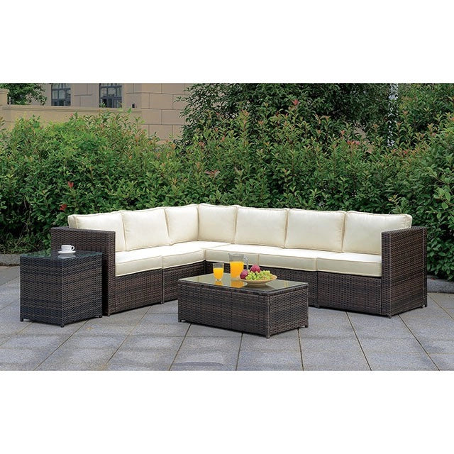 Mesa de centro Ilona marrón/beige