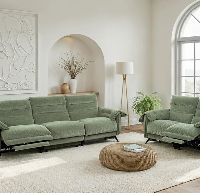 Sofá y Loveseat Reclinable Eléctrico Morley