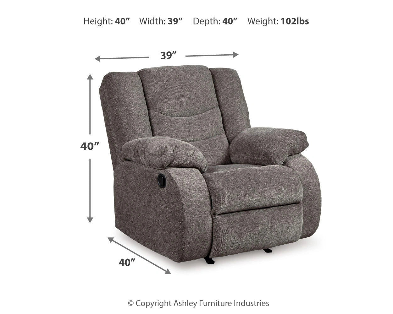 Sillón reclinable Tulen