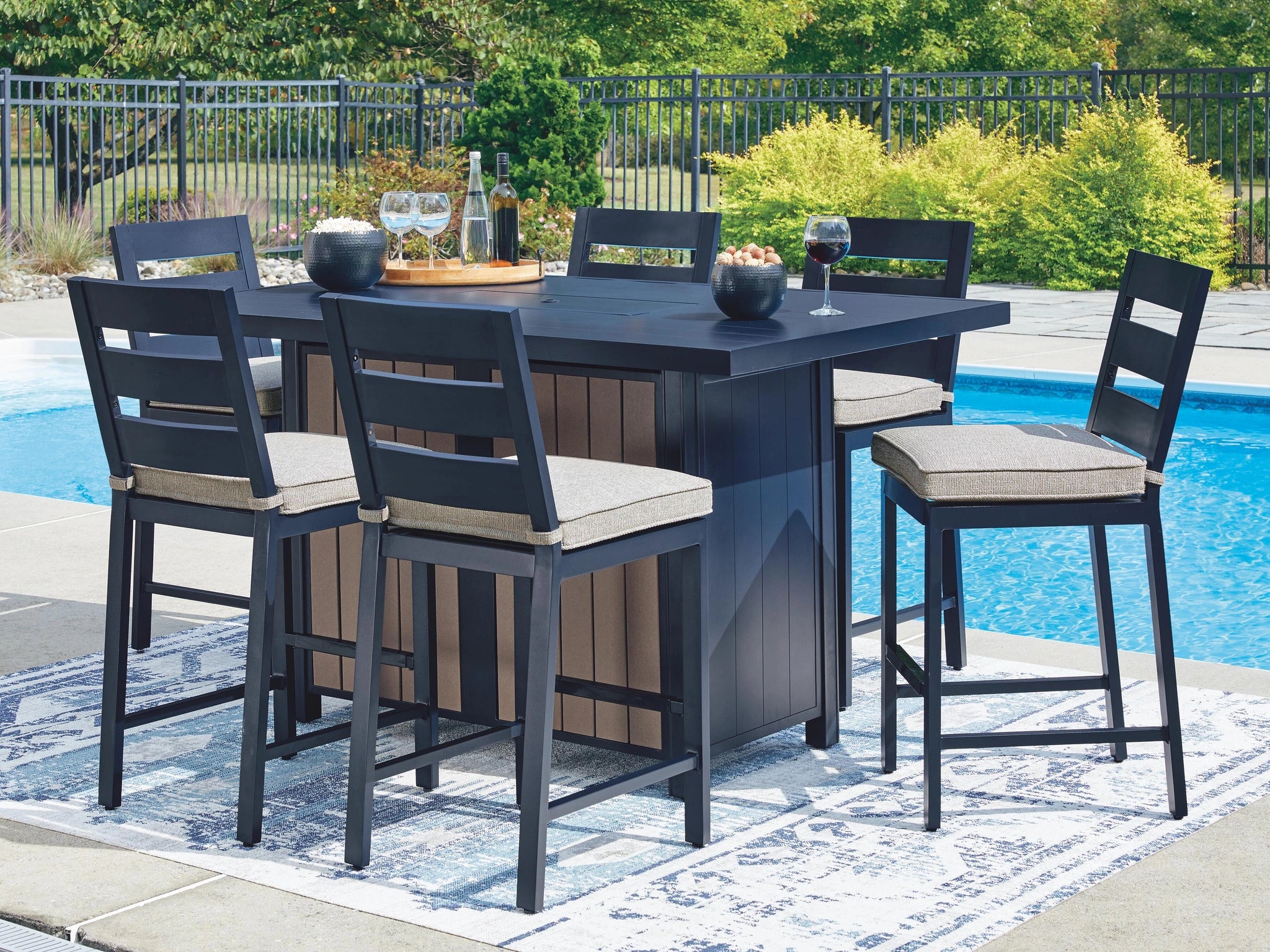 Juego de comedor para exteriores East Beach