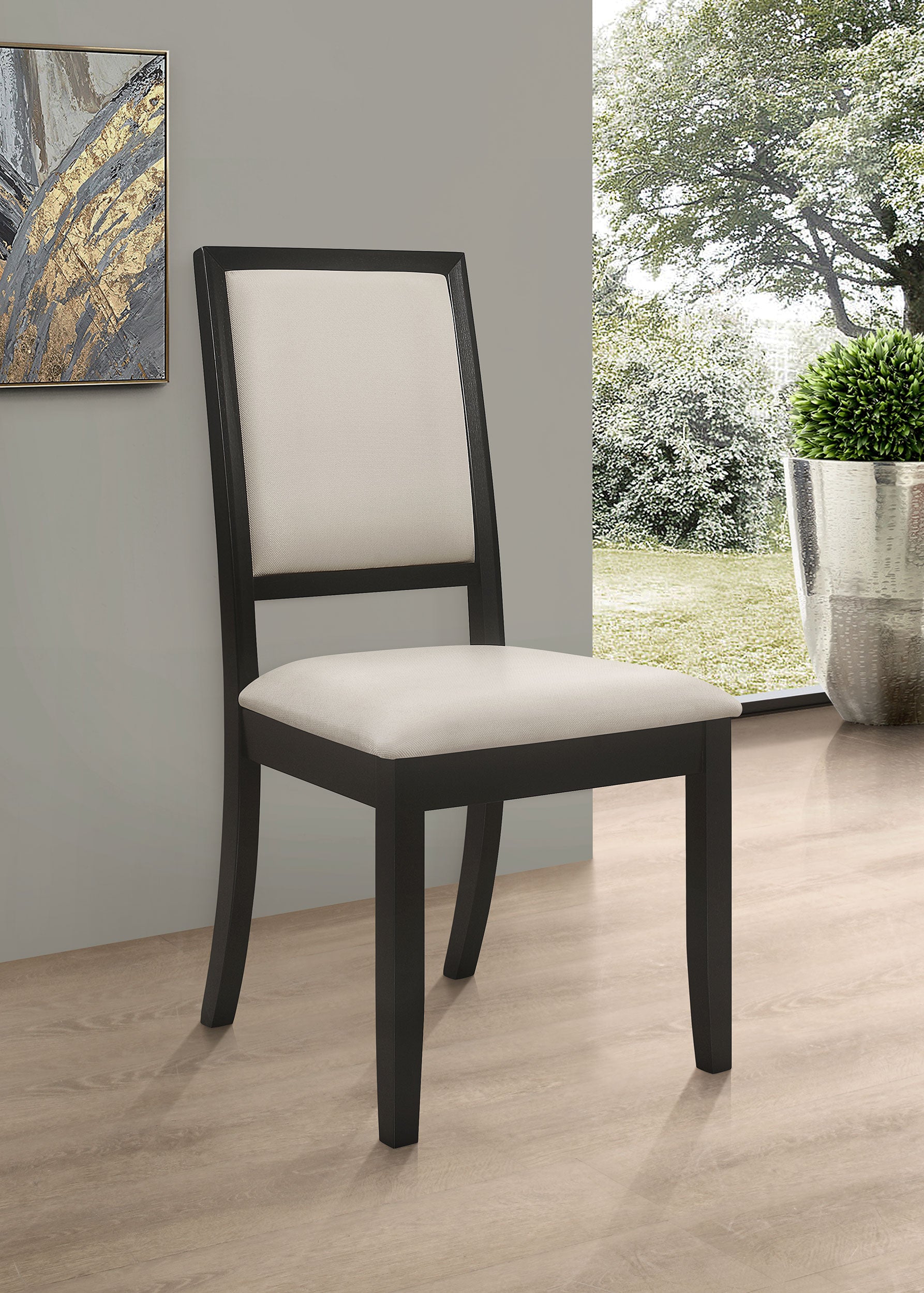 Silla de comedor lateral Louise