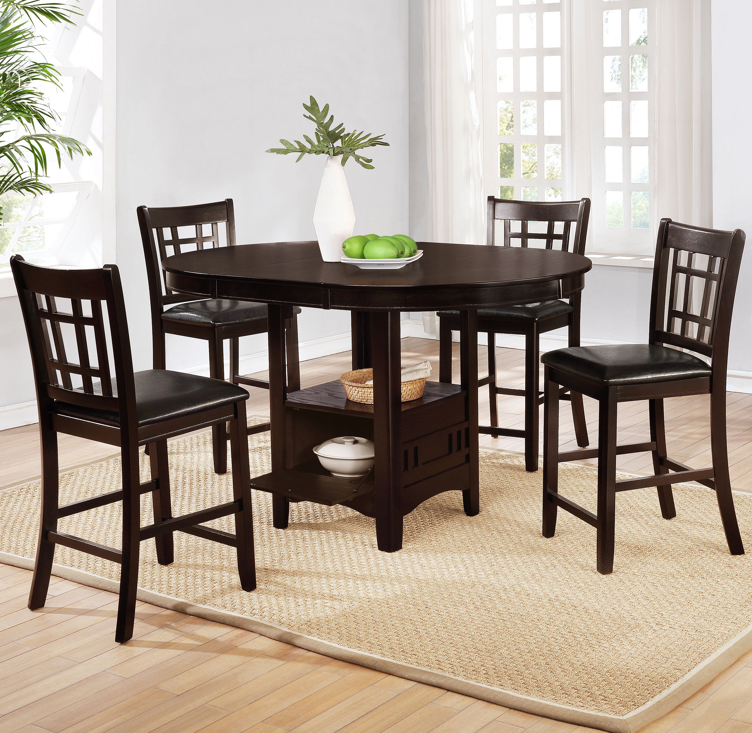 Juego de comedor Lavon de altura de mostrador