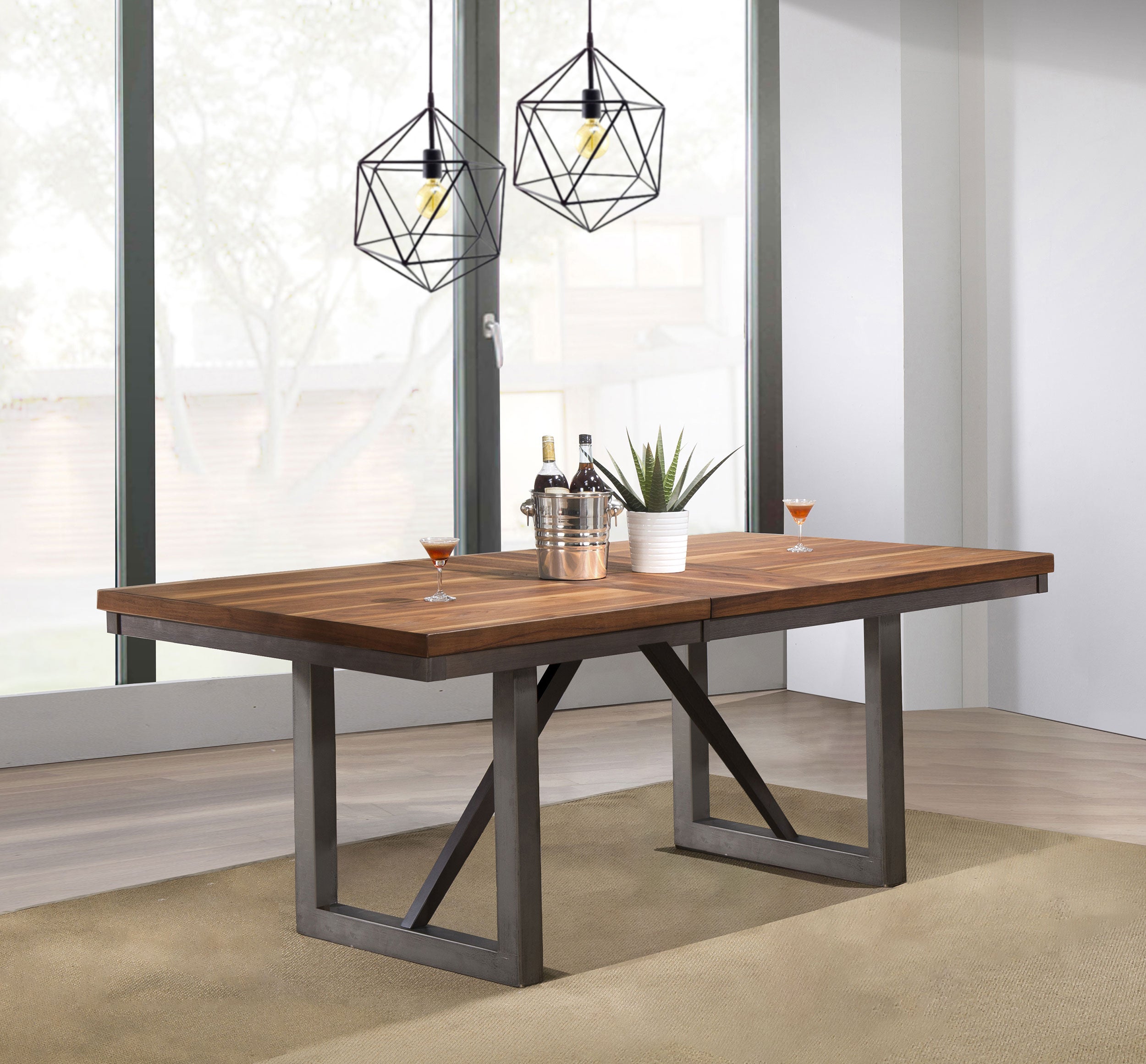 Mesa de comedor extensible Spring Creek