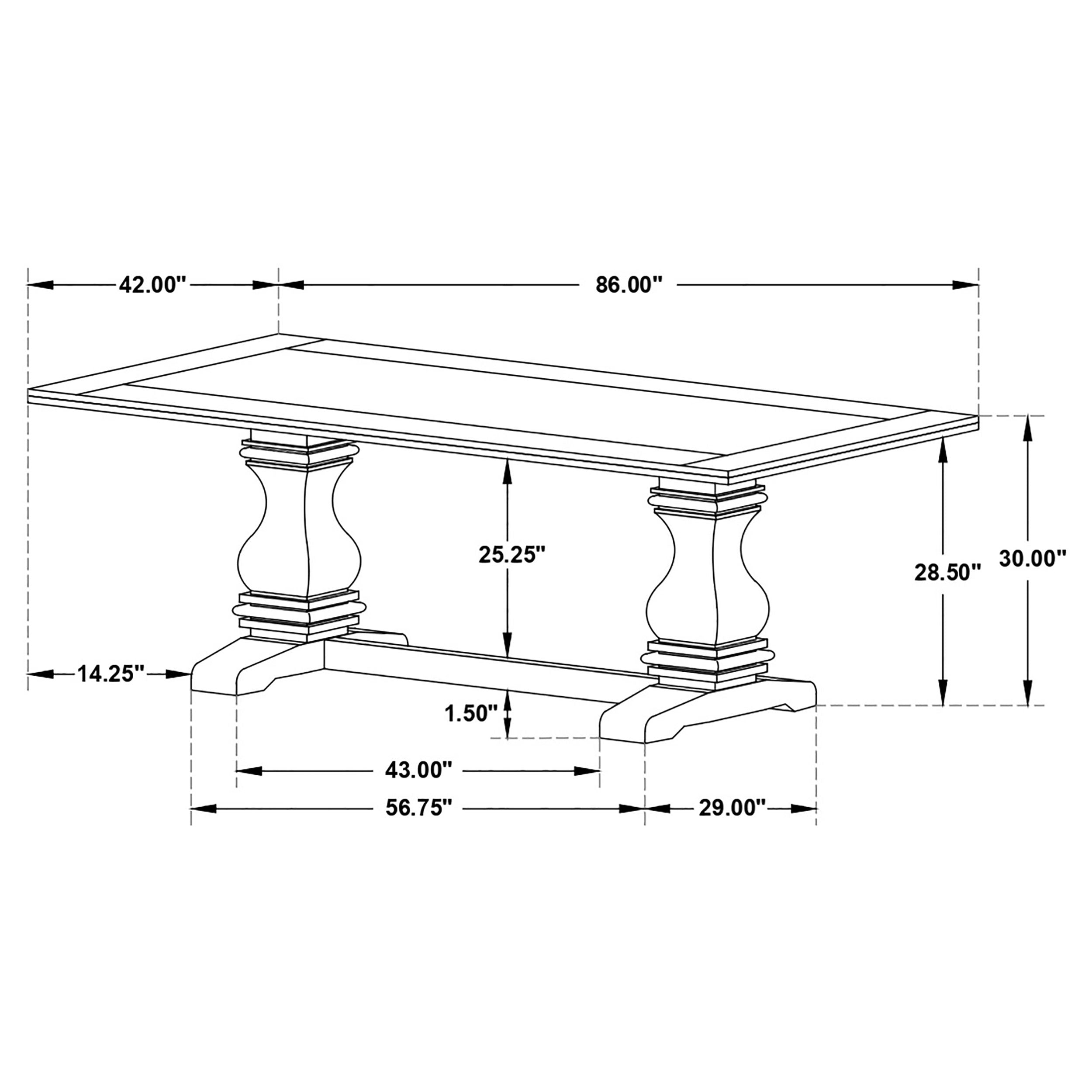 Juego de comedor Parkins