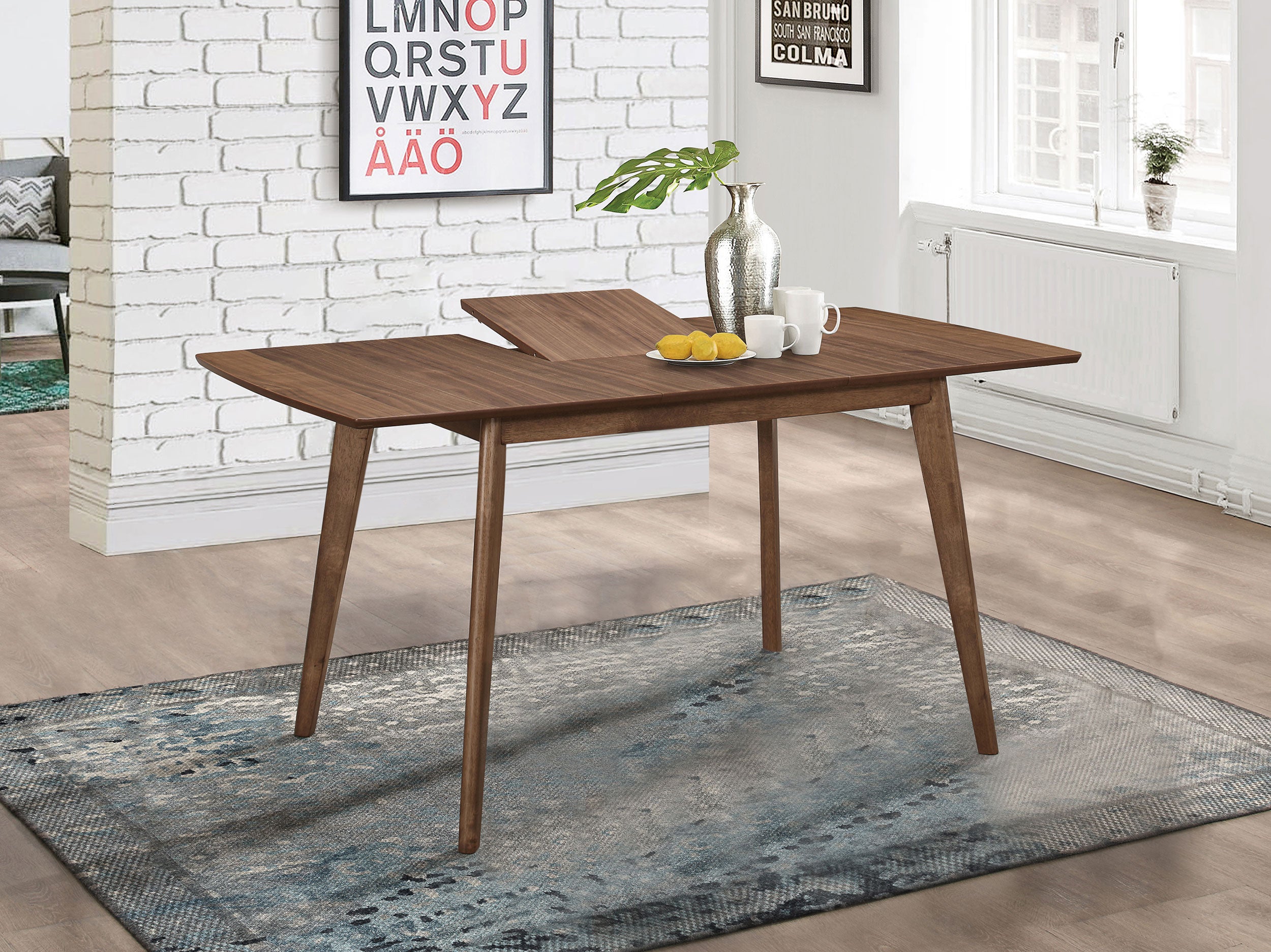Mesa de comedor extensible Alfredo