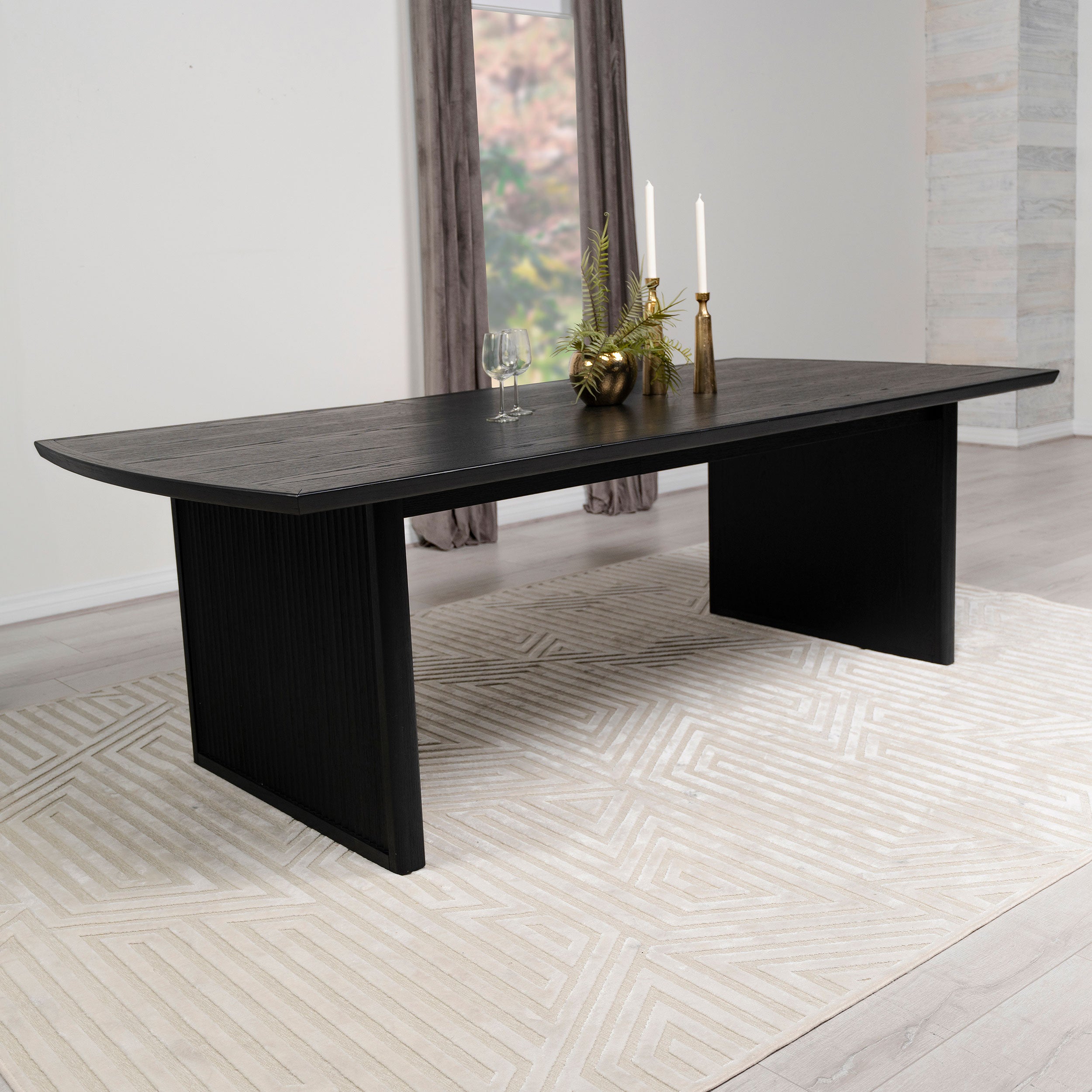 Mesa de comedor extensible Brookmead