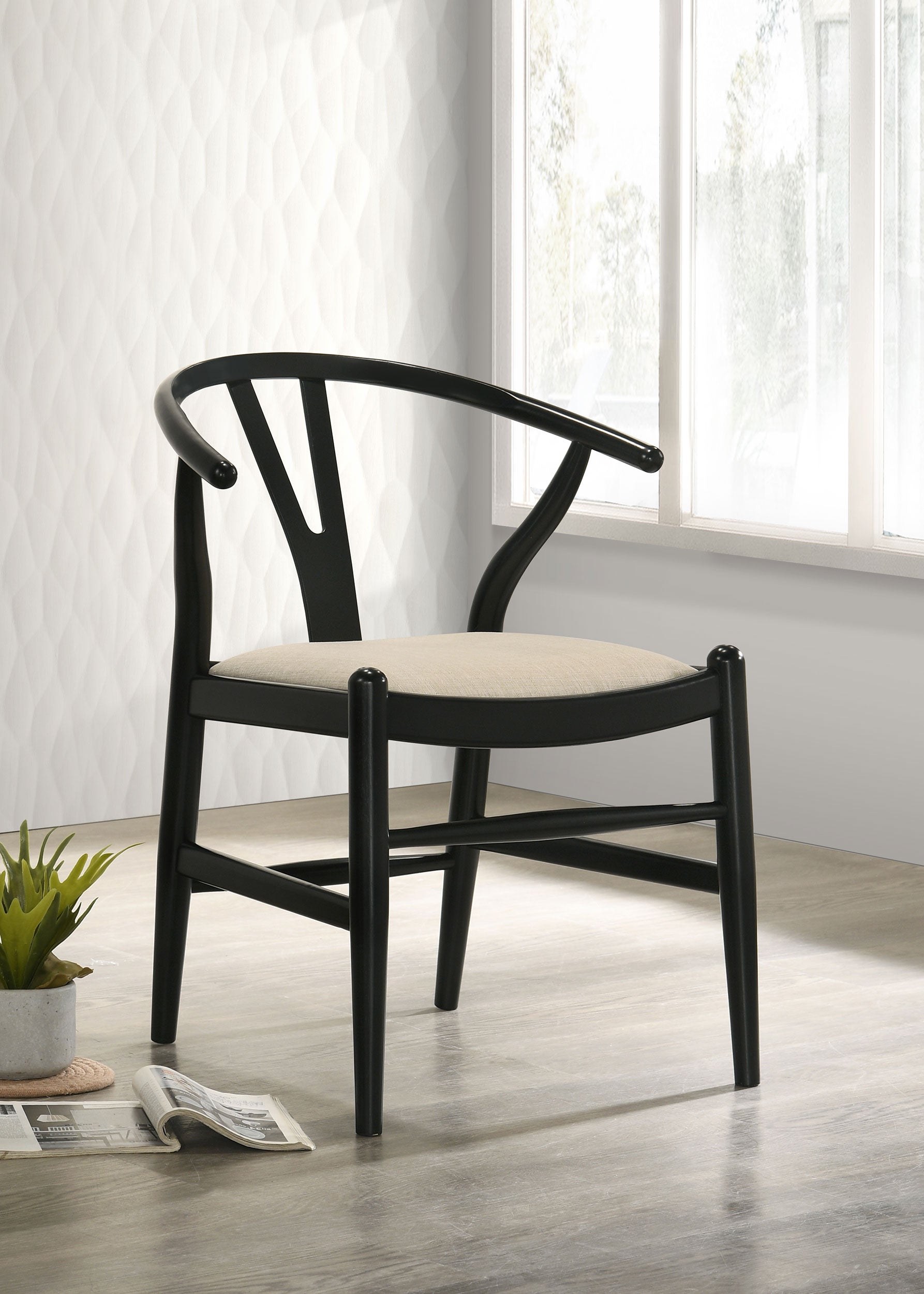Silla de comedor lateral Crestmont