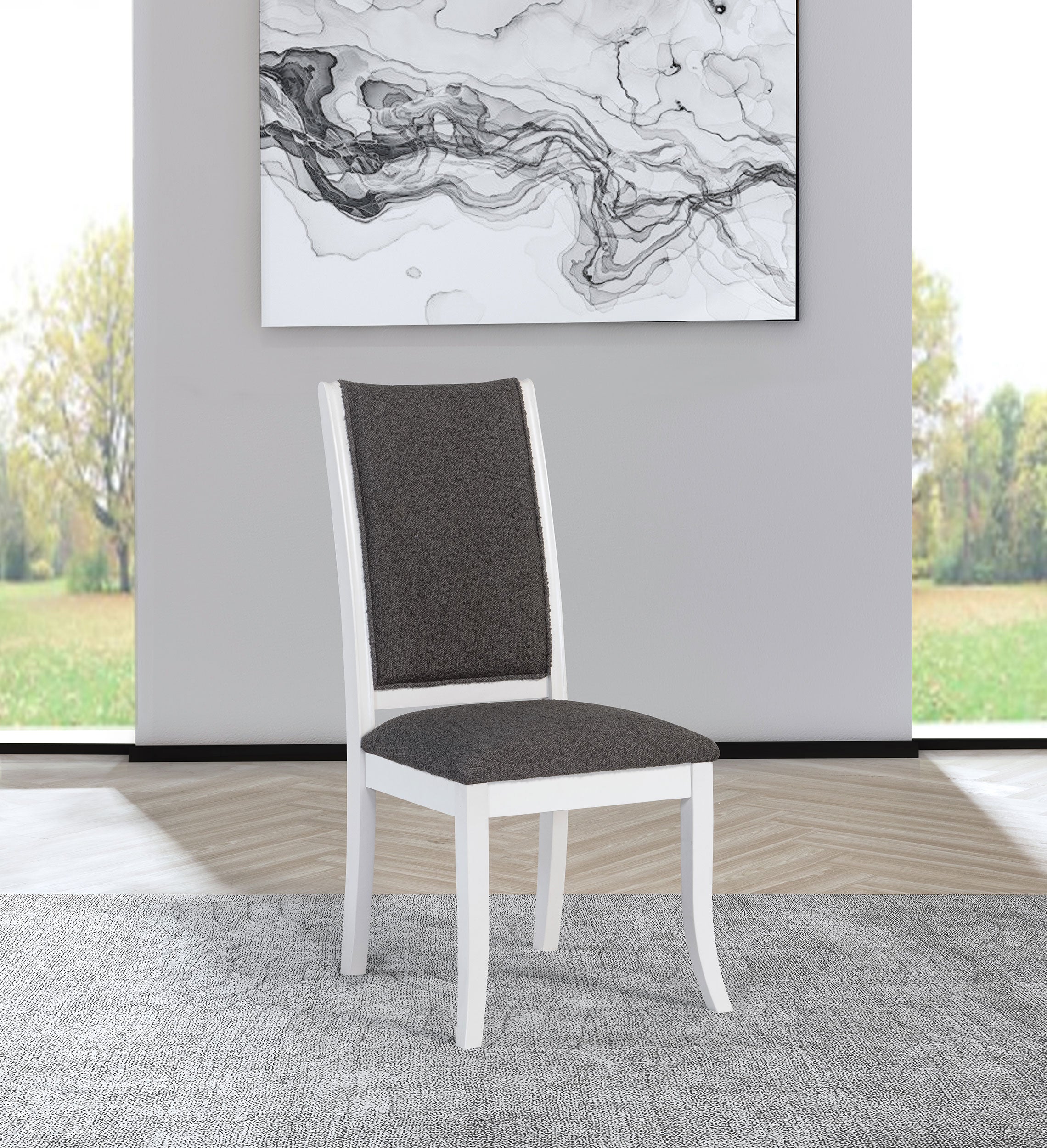 Silla de comedor lateral Judd