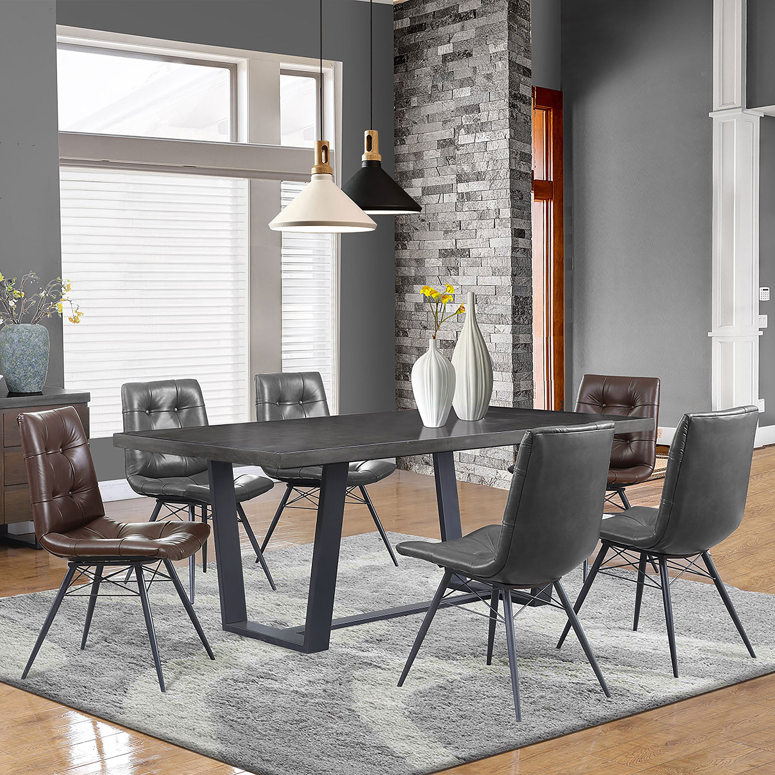 Silla de comedor lateral Aiken