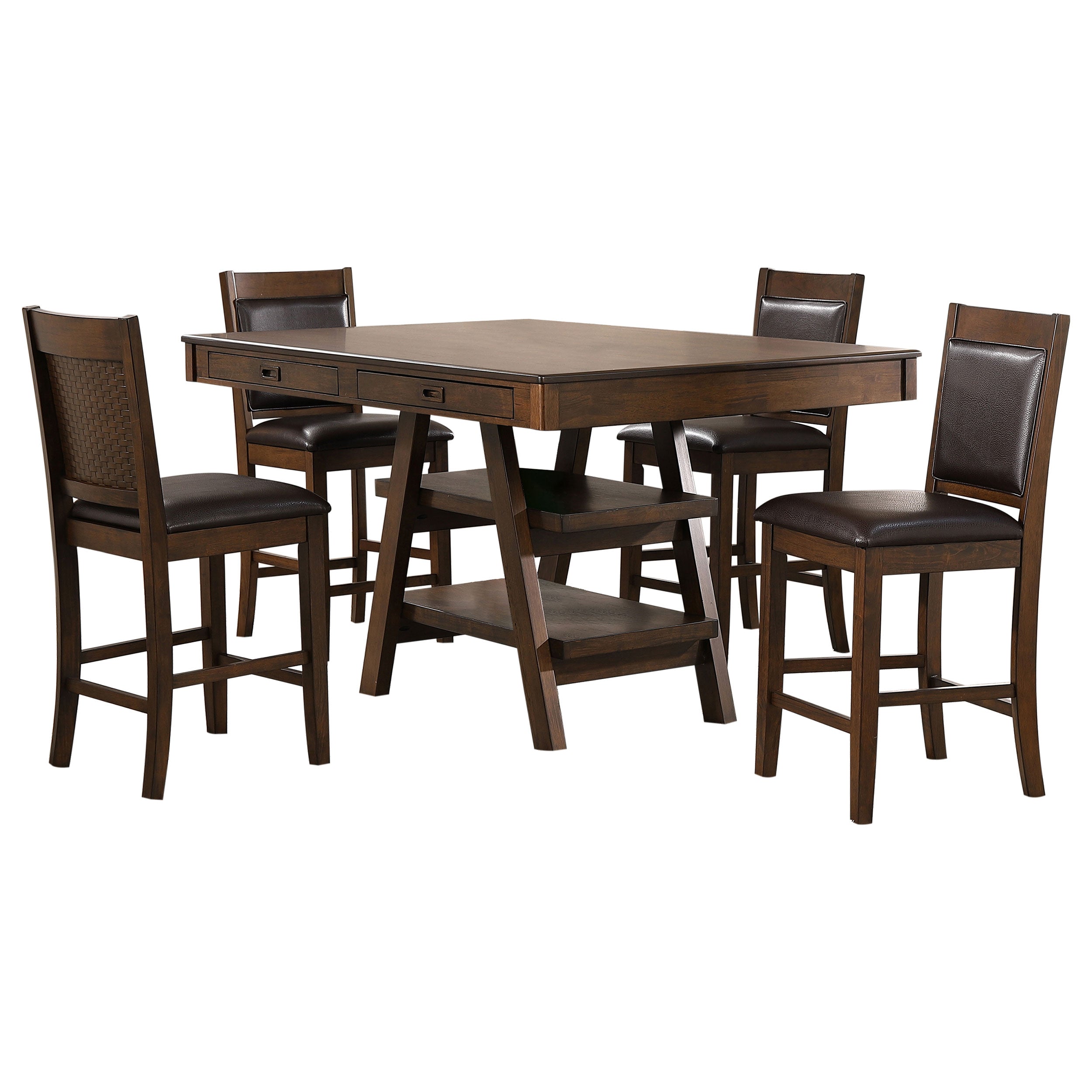 Juego de comedor Dewey de altura de mostrador