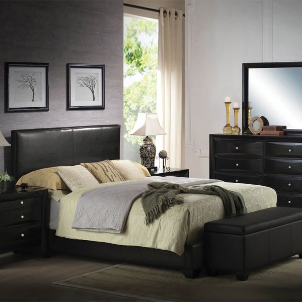 Ireland III Full Bed Black