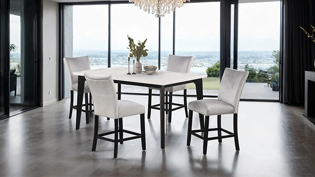 Juego de mesa Sabro de 5 piezas a altura de mostrador