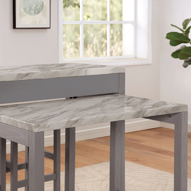 Juego de mesa Whitehall para altura de mostrador