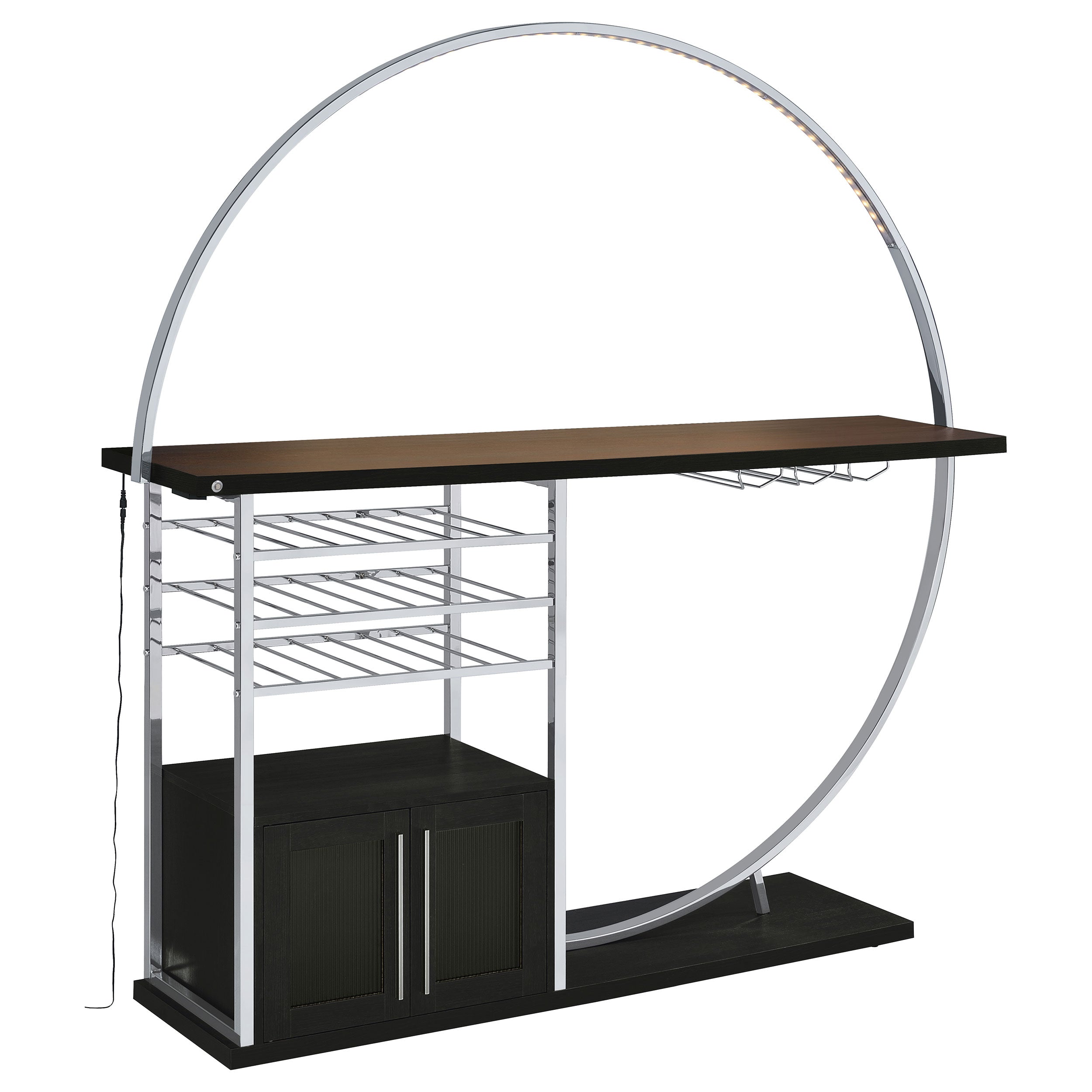 Risley Wine Cabinet with LED Lighting