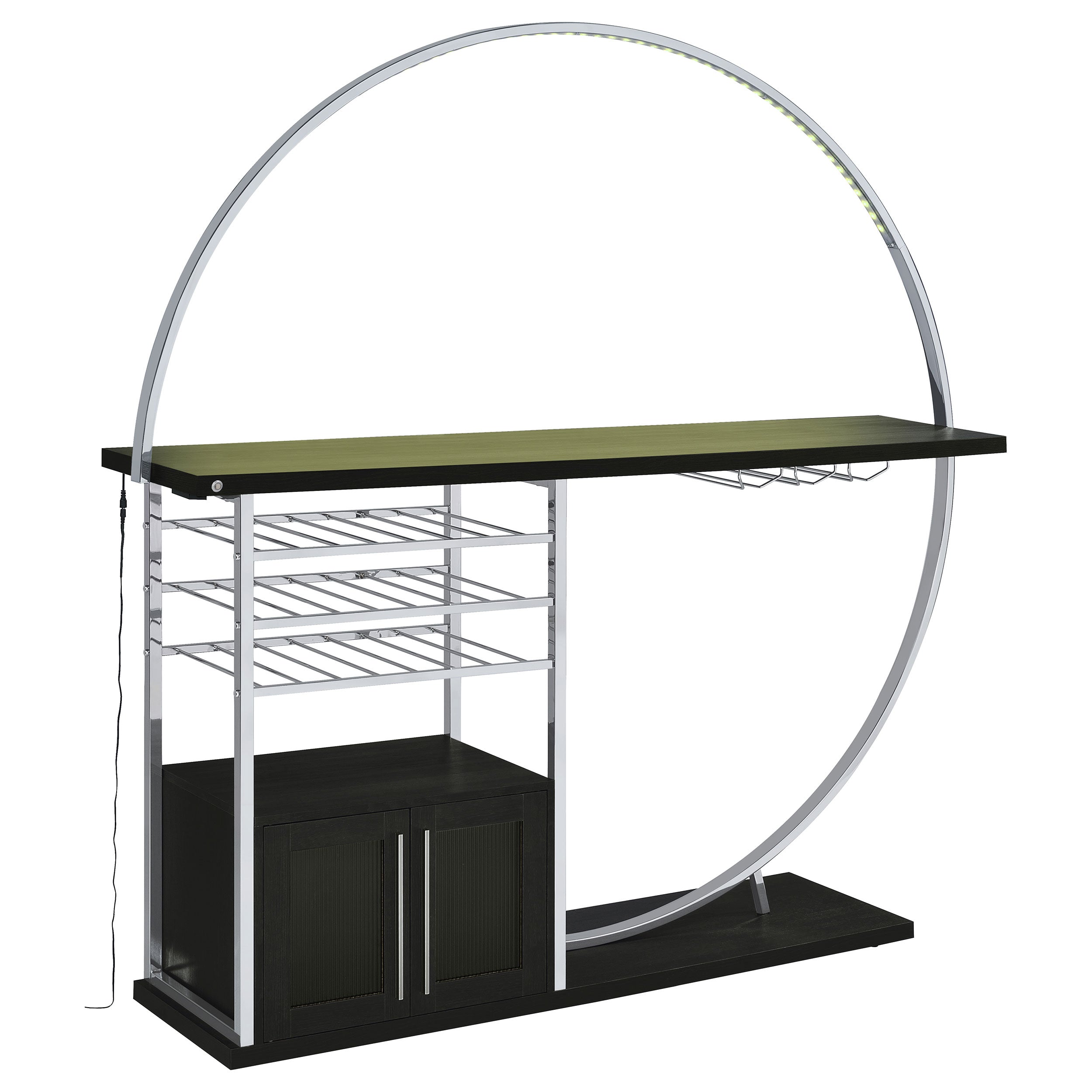 Risley Wine Cabinet with LED Lighting