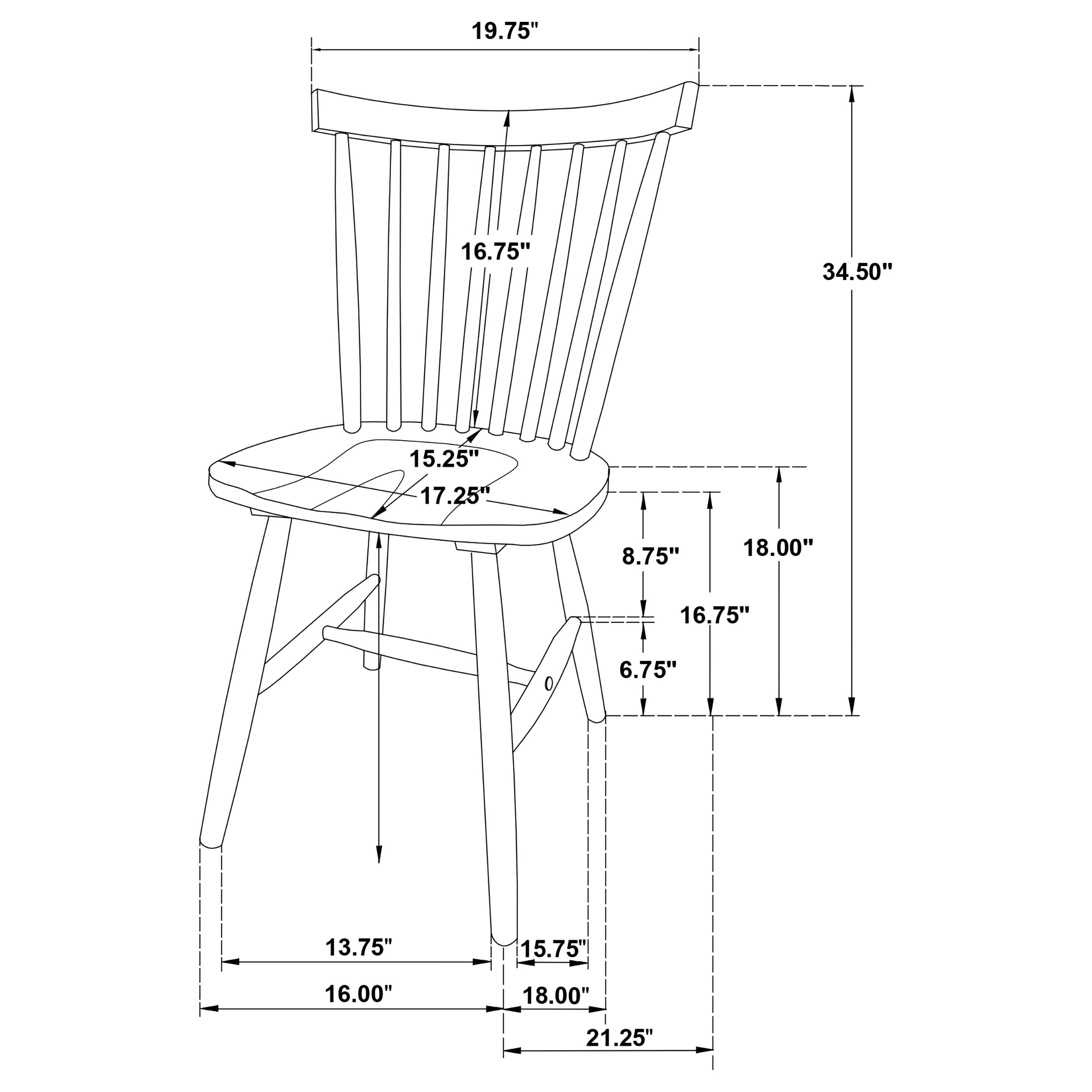 Silla de comedor auxiliar Hollyoak