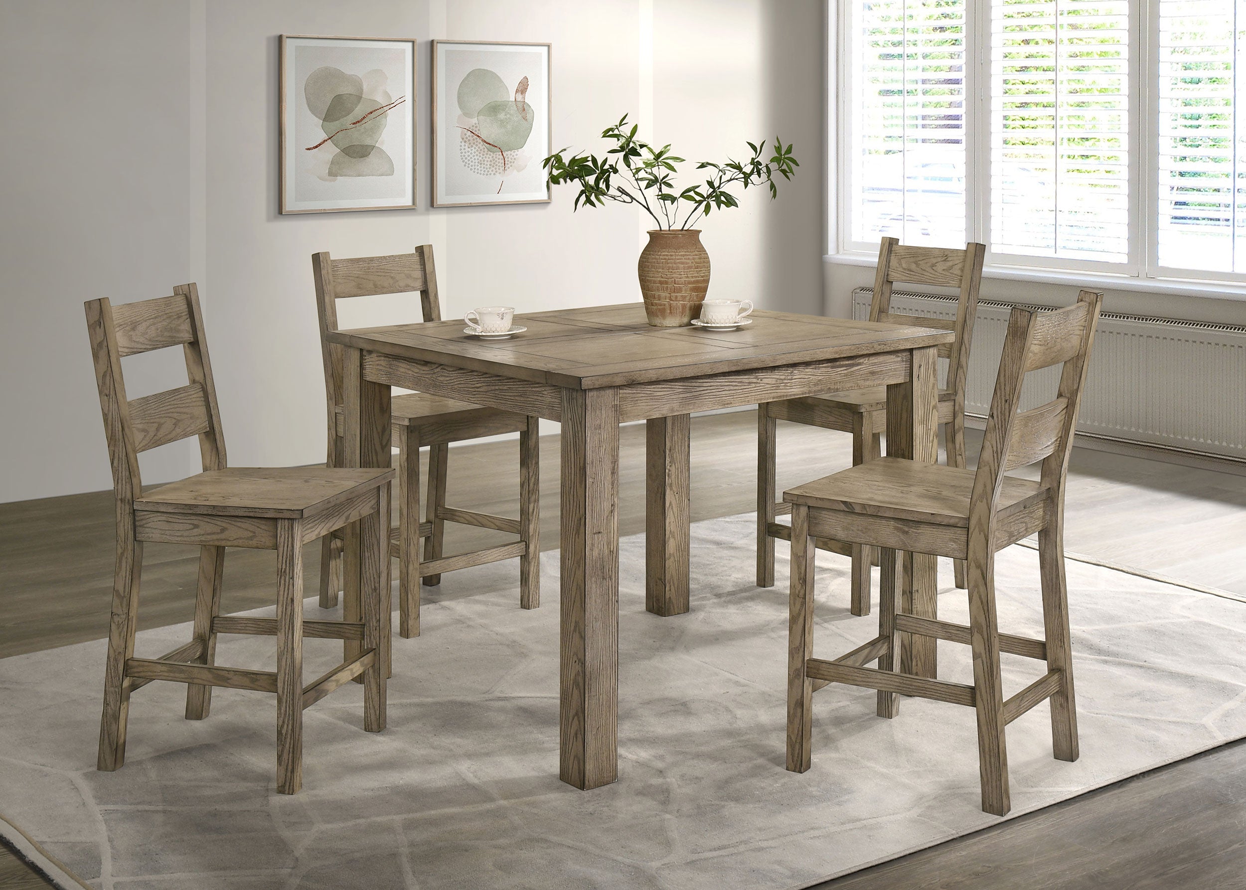 Juego de comedor a la altura de mostrador Cardova