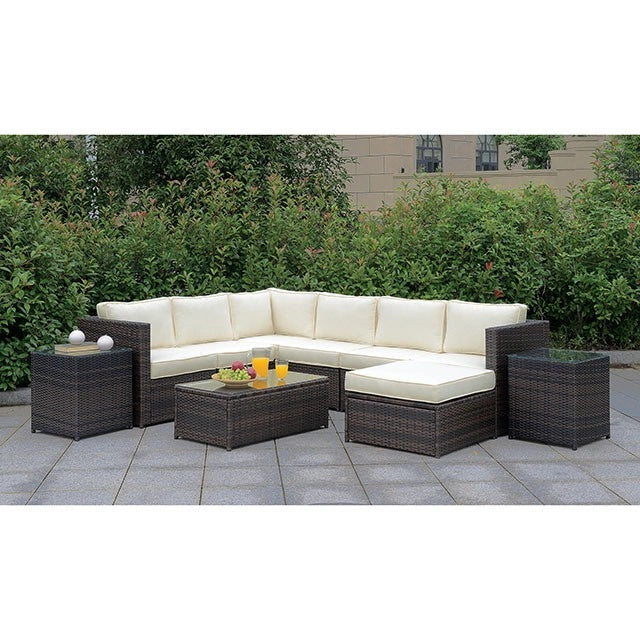 Mesa de centro Ilona marrón/beige