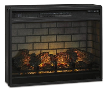 Mueble para TV con chimenea eléctrica de 72" Wittenmyer