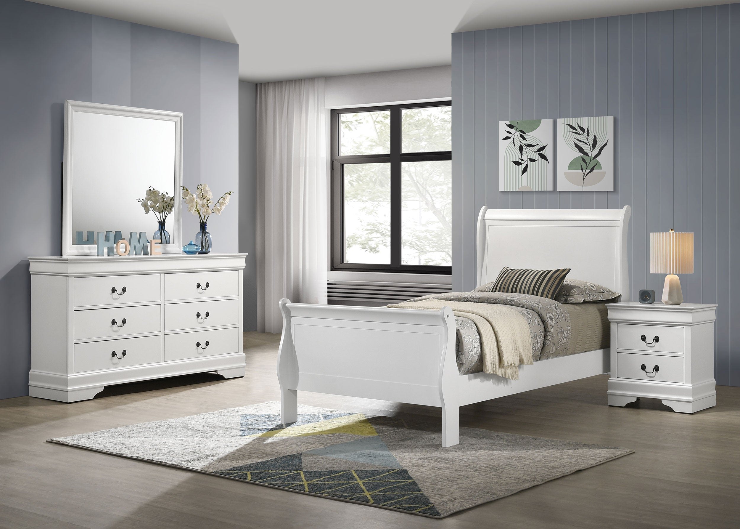 Louis Philippe Bedroom Set