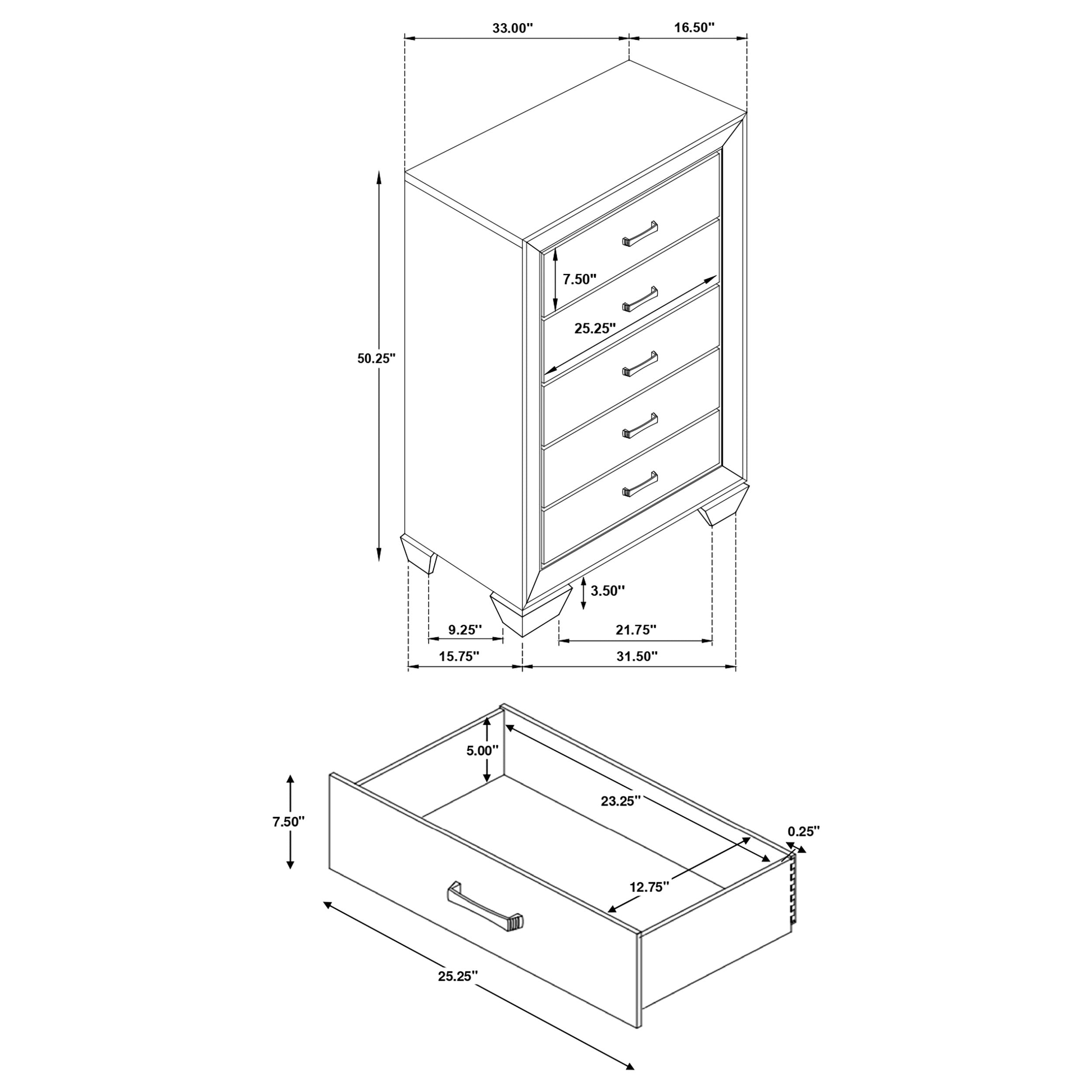 Juego de dormitorio Kauffman