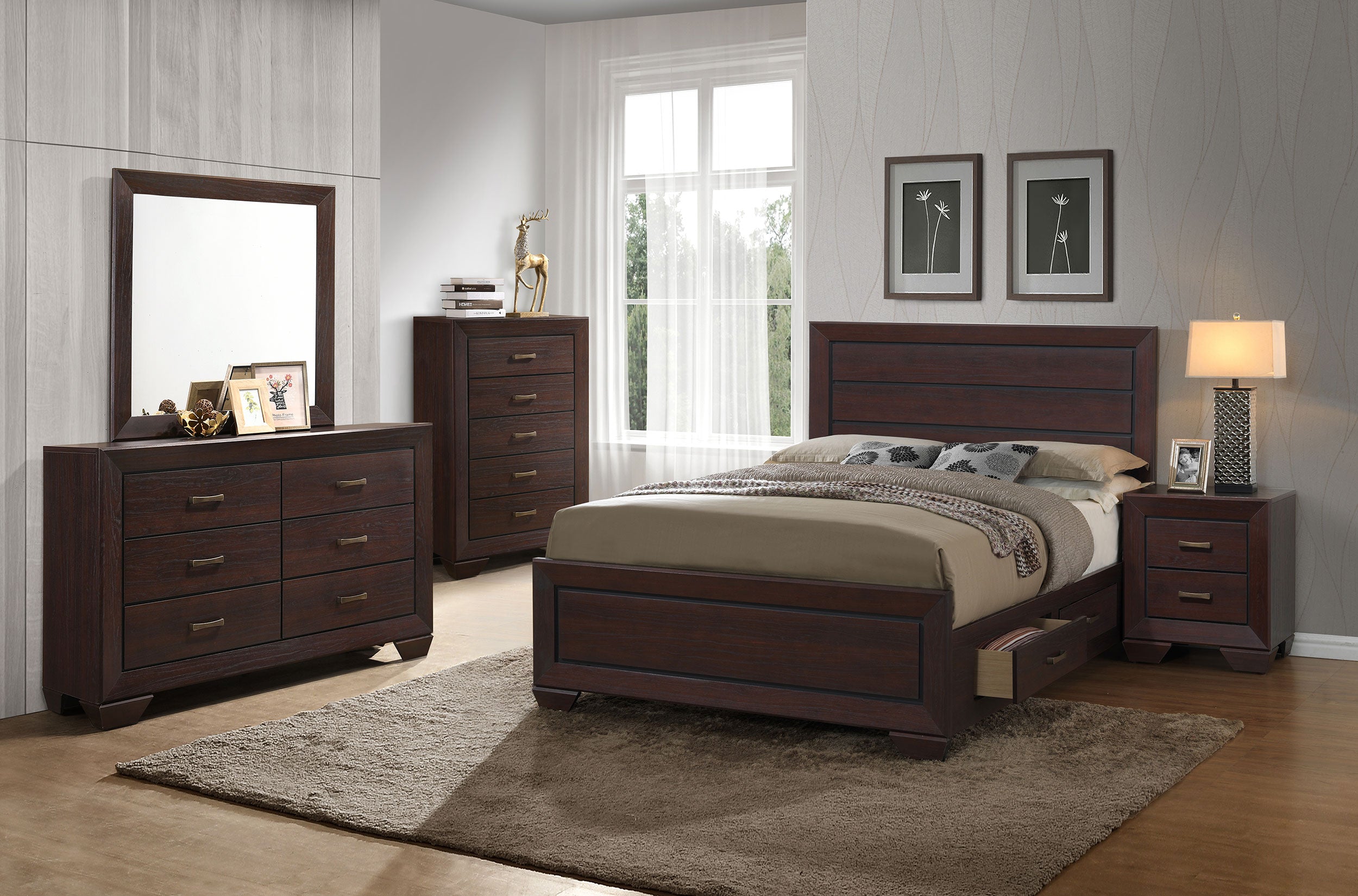 Juego de dormitorio Kauffman