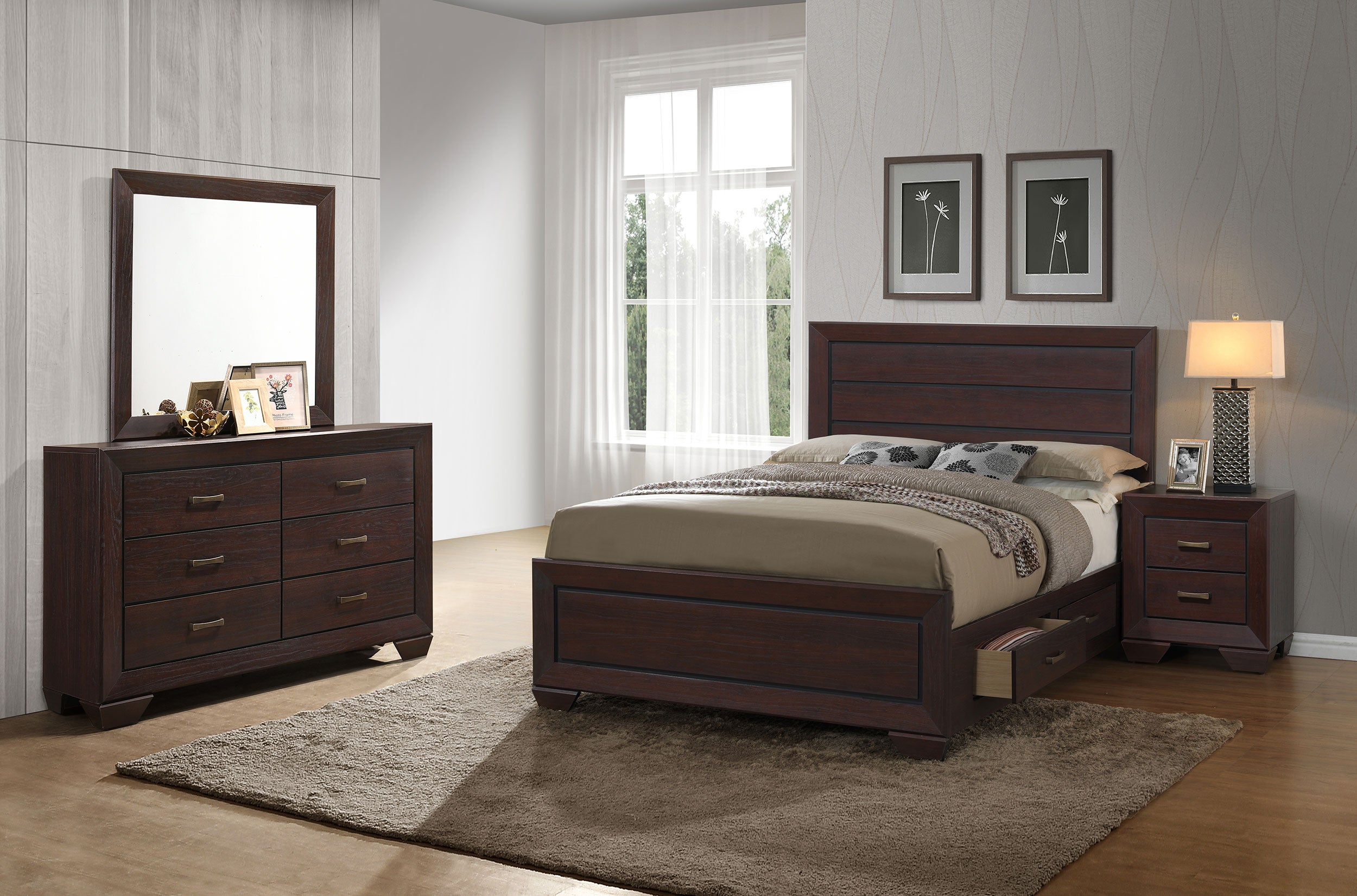 Juego de dormitorio Kauffman