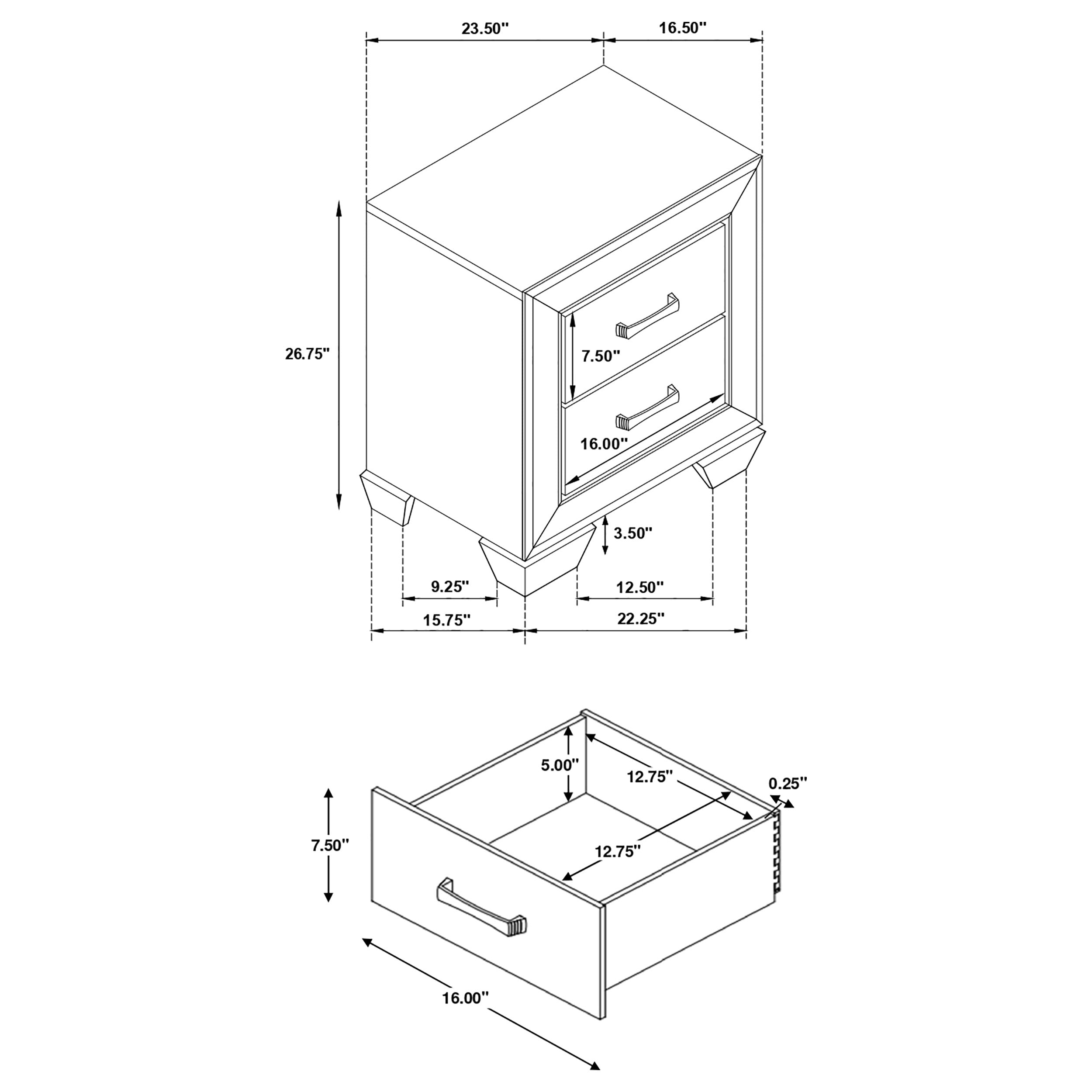 Juego de dormitorio Kauffman