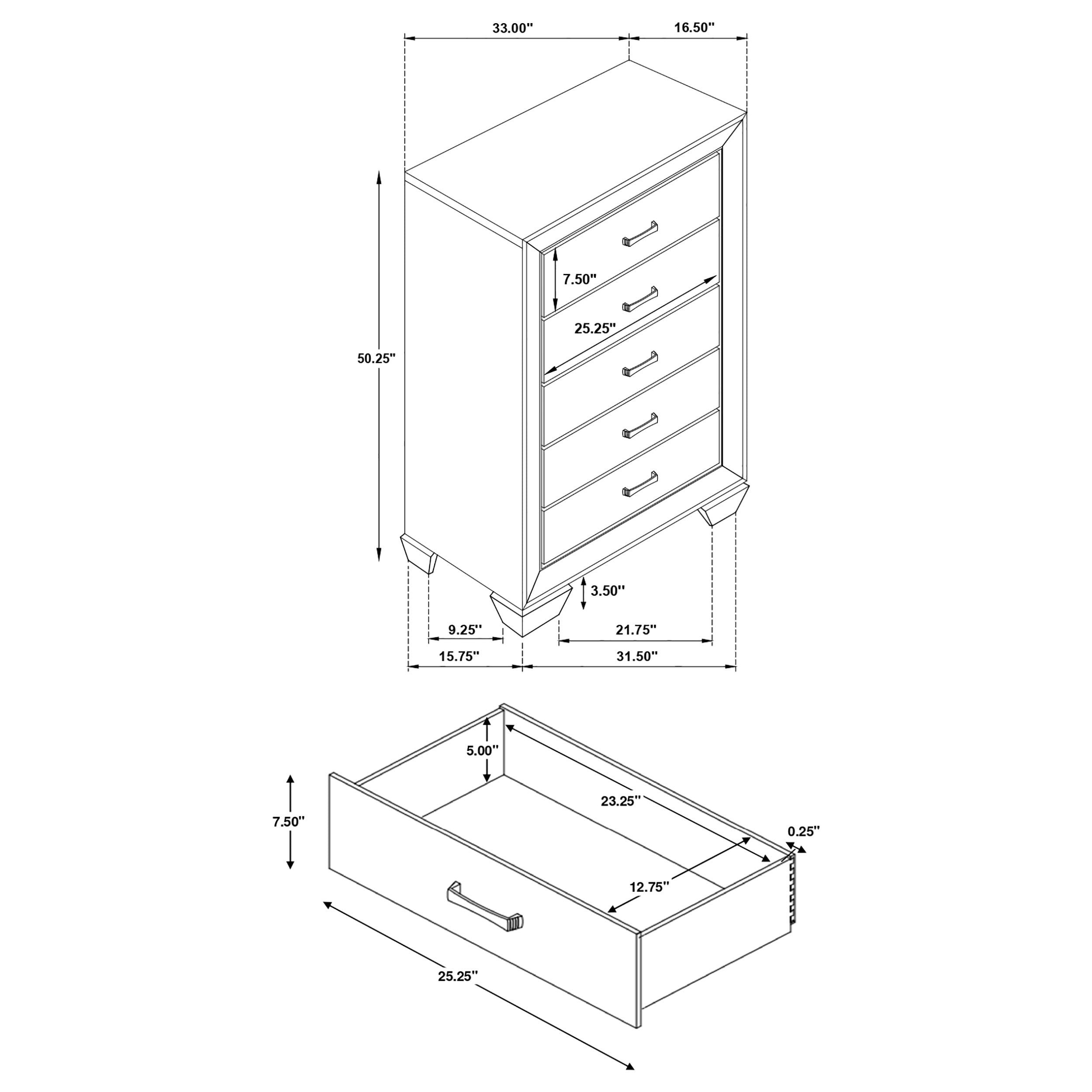 Juego de dormitorio Kauffman
