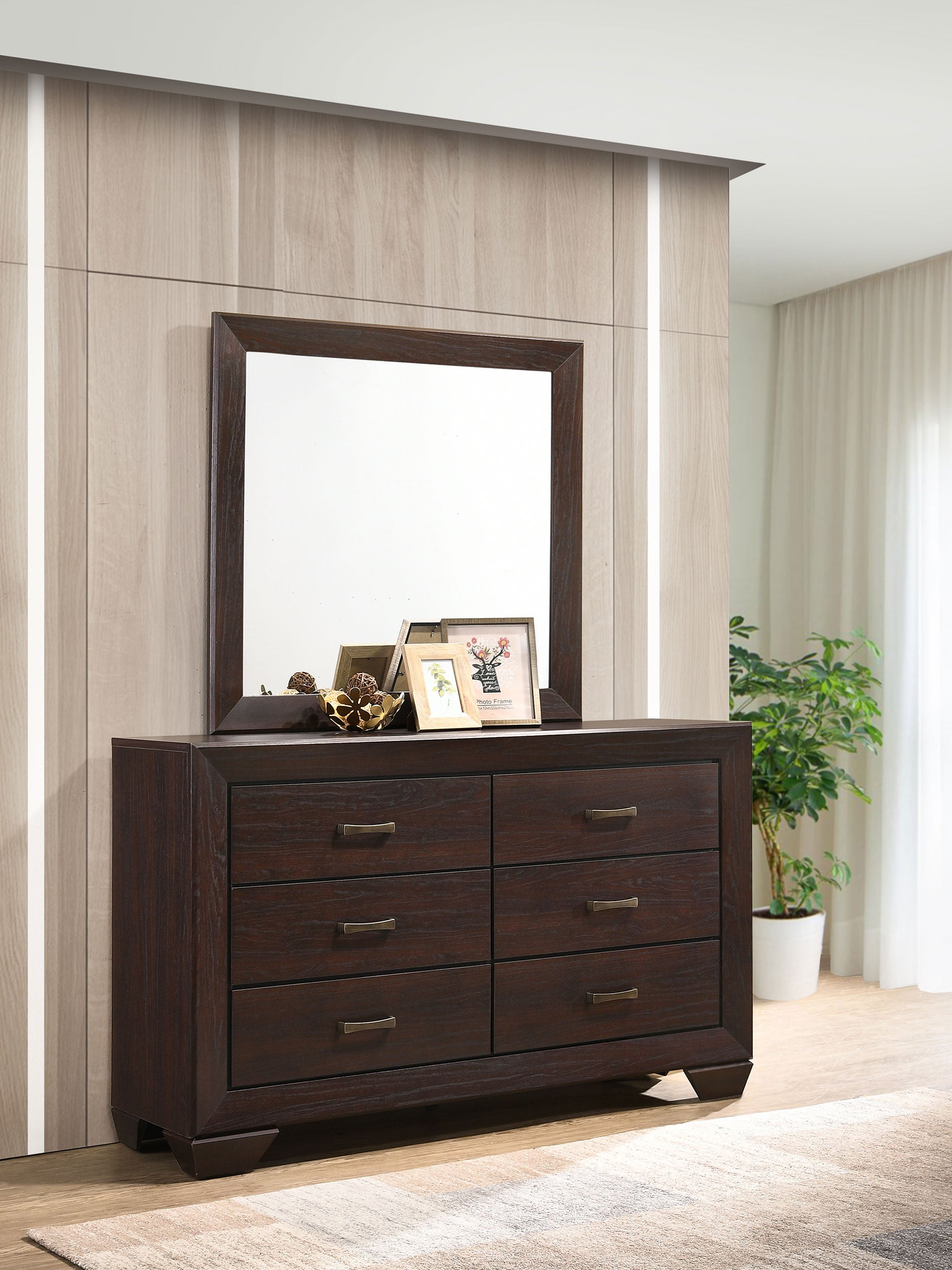 Cómoda Kauffman con espejo