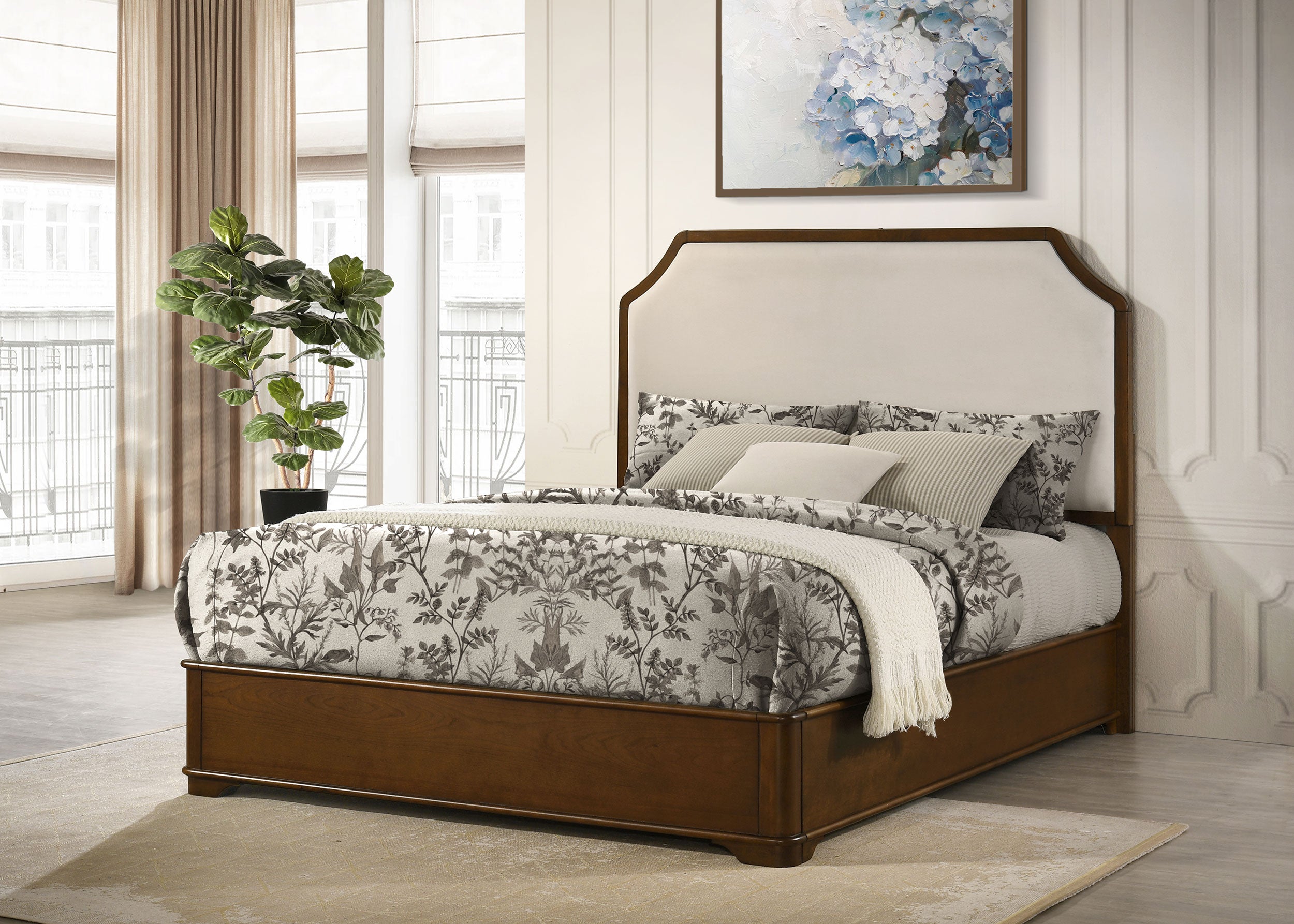 Cama con paneles Garland