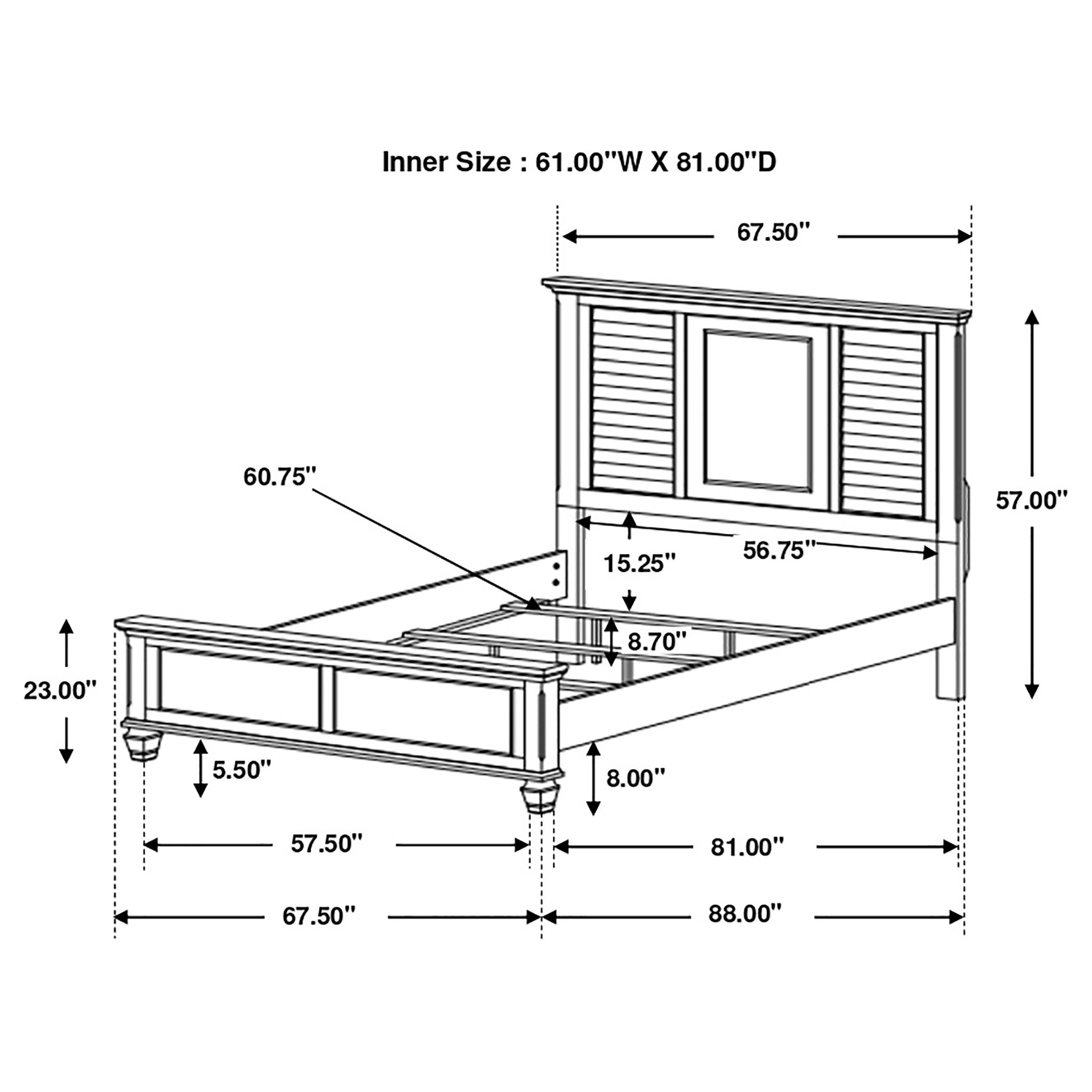 Cama Panel Franco