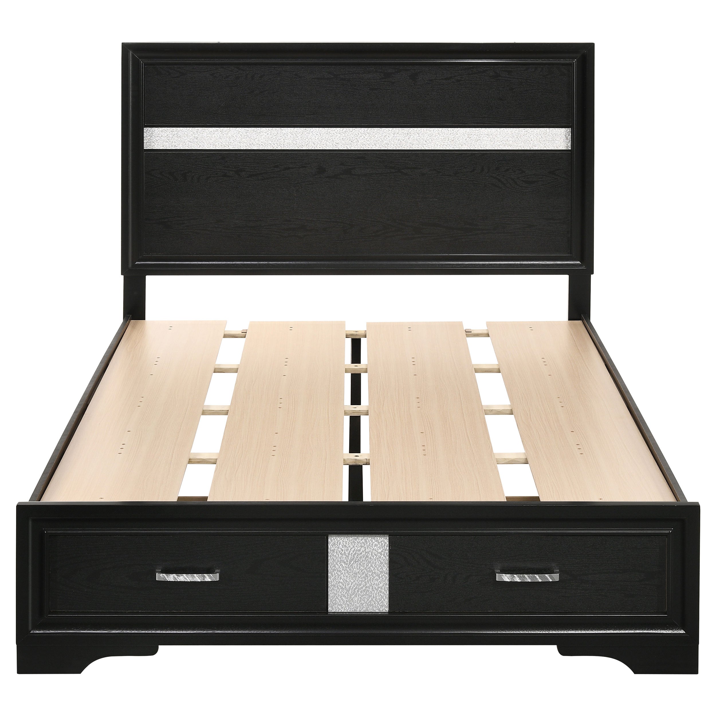 Miranda Panel Platform Storage Bed