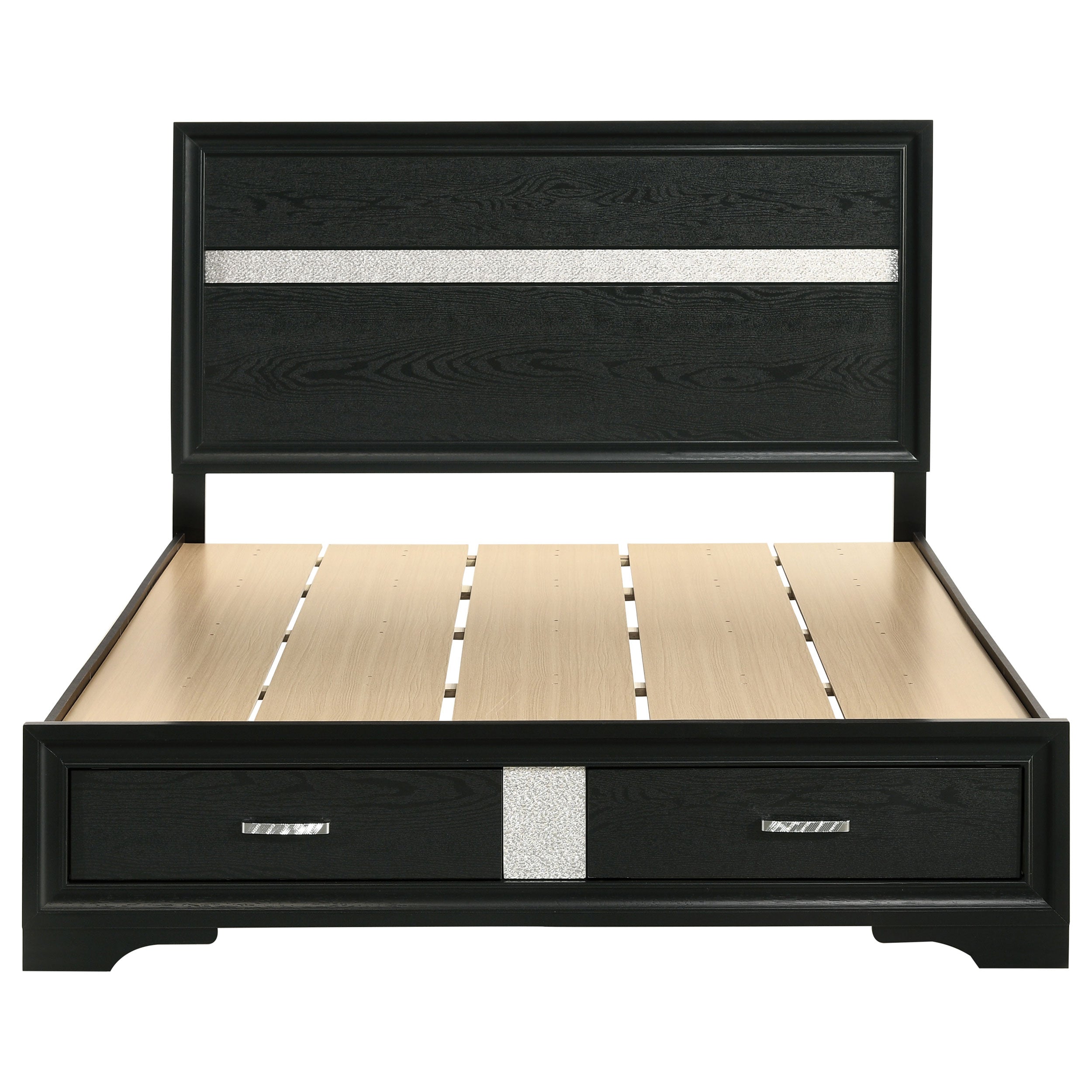 Miranda Panel Platform Storage Bed