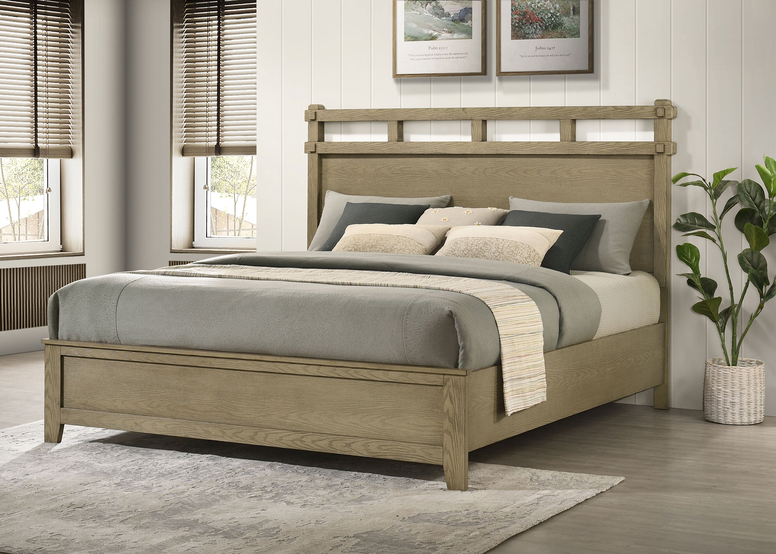 Cama con paneles Hazlewood