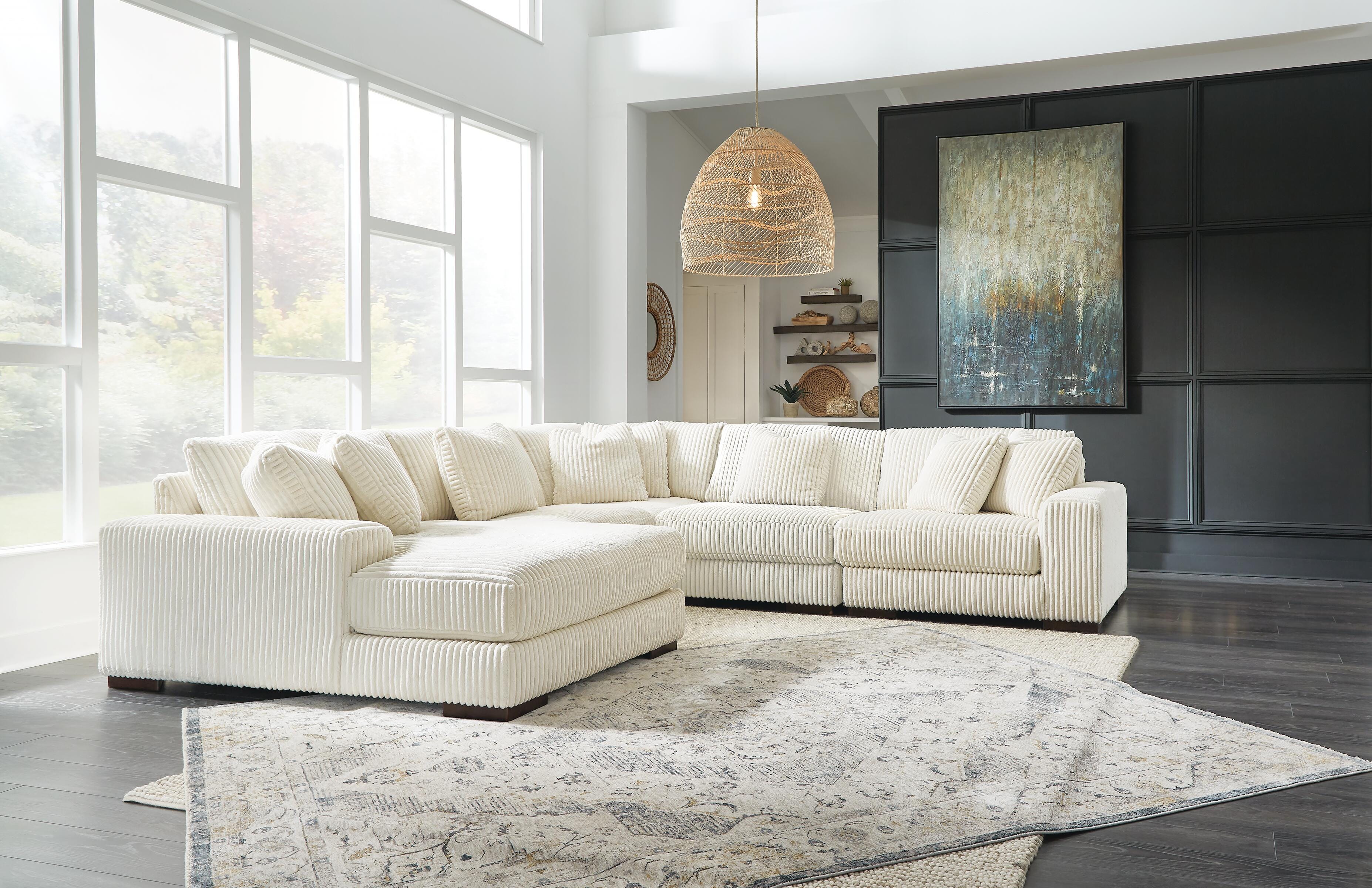 Sofá seccional Lindyn con chaise longue