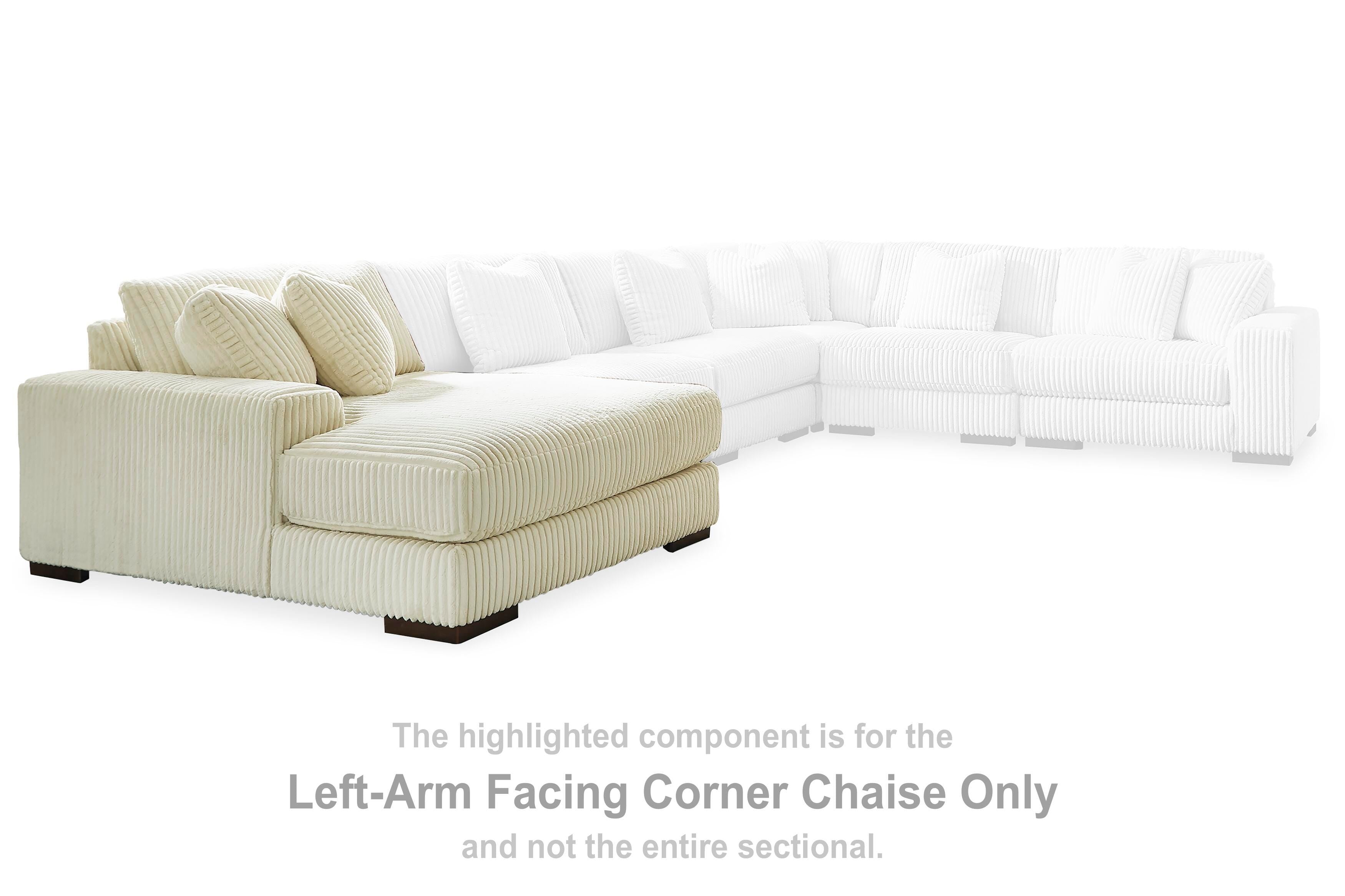Sofá seccional Lindyn con chaise longue