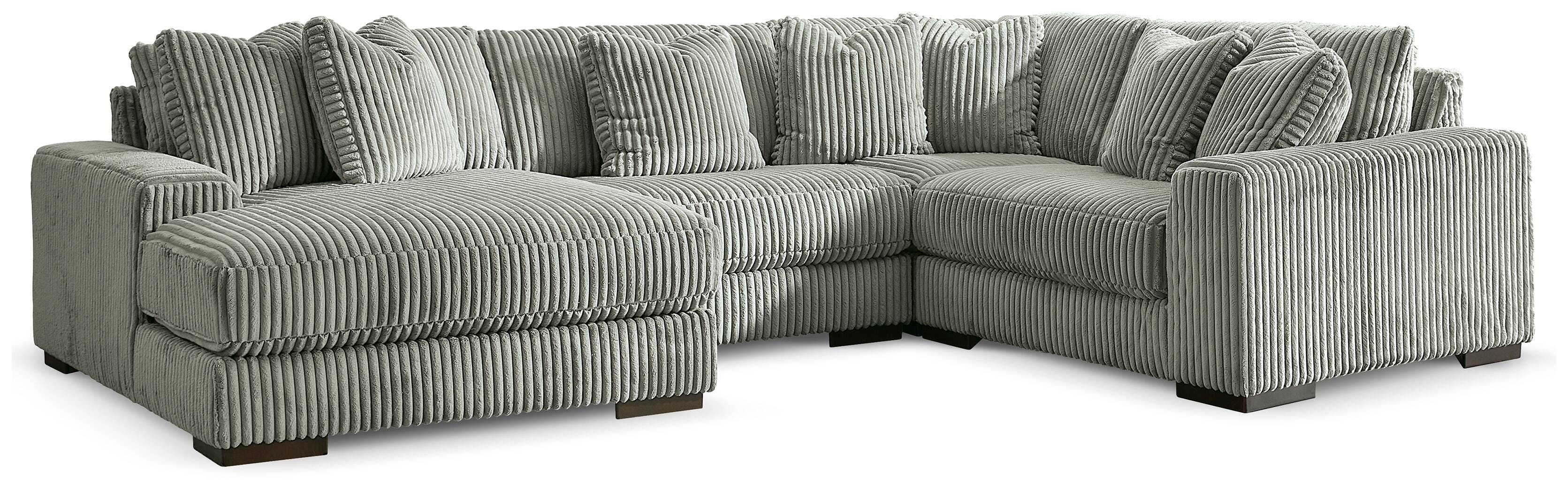 Sofá seccional Lindyn con chaise longue