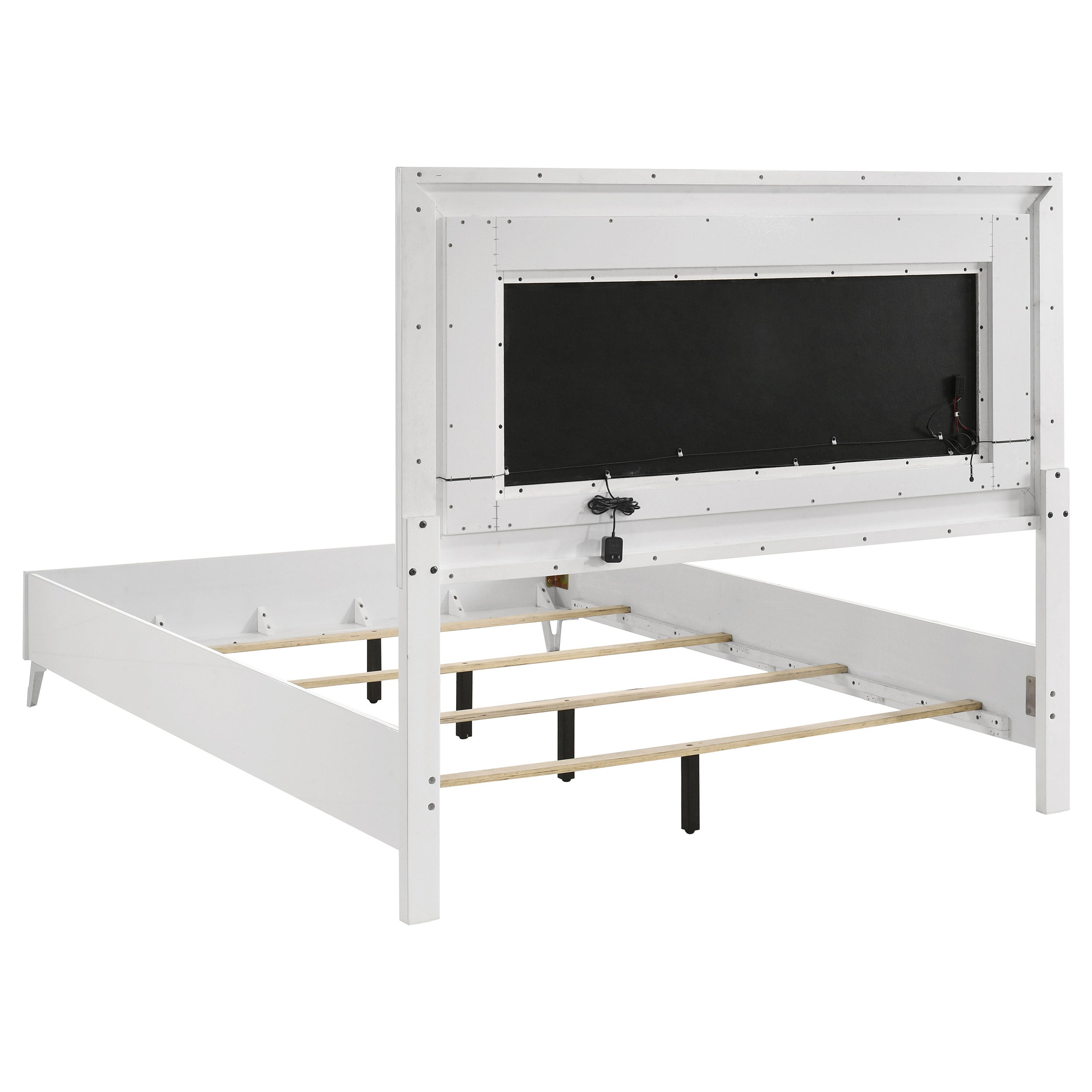 Cama con cabecero Cassia con iluminación LED