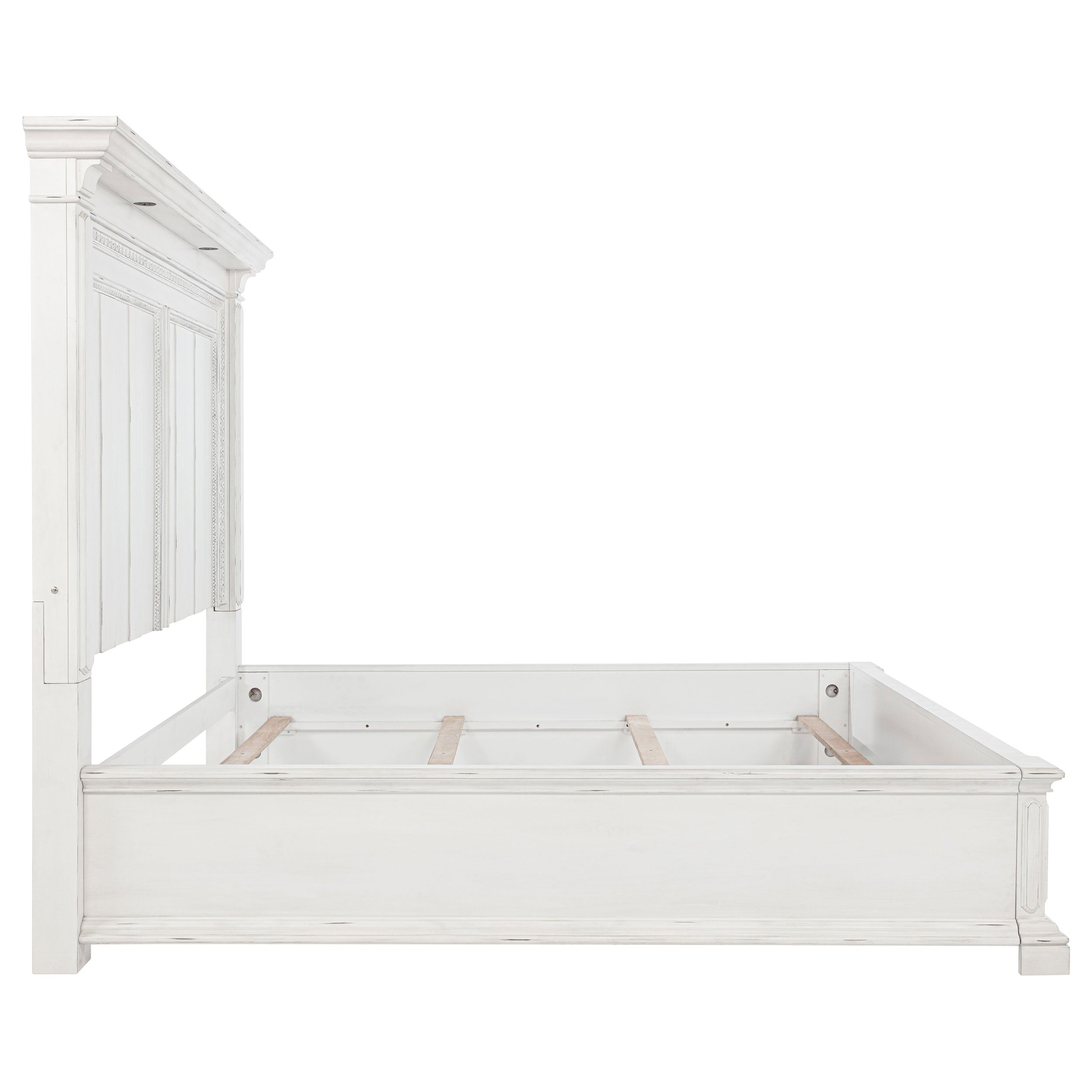 Cama McKinney con panel y luces LED