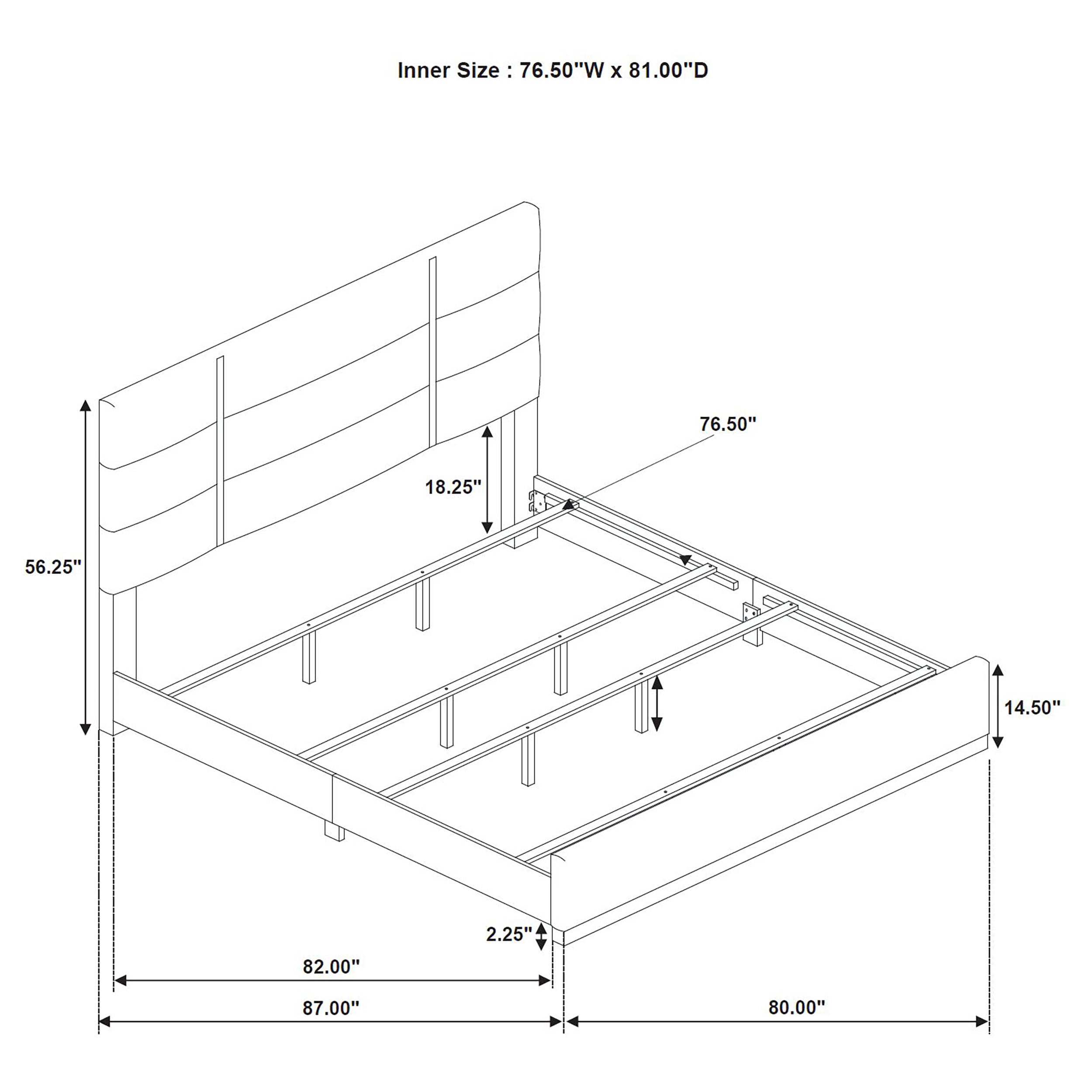 Cama de panel Ines