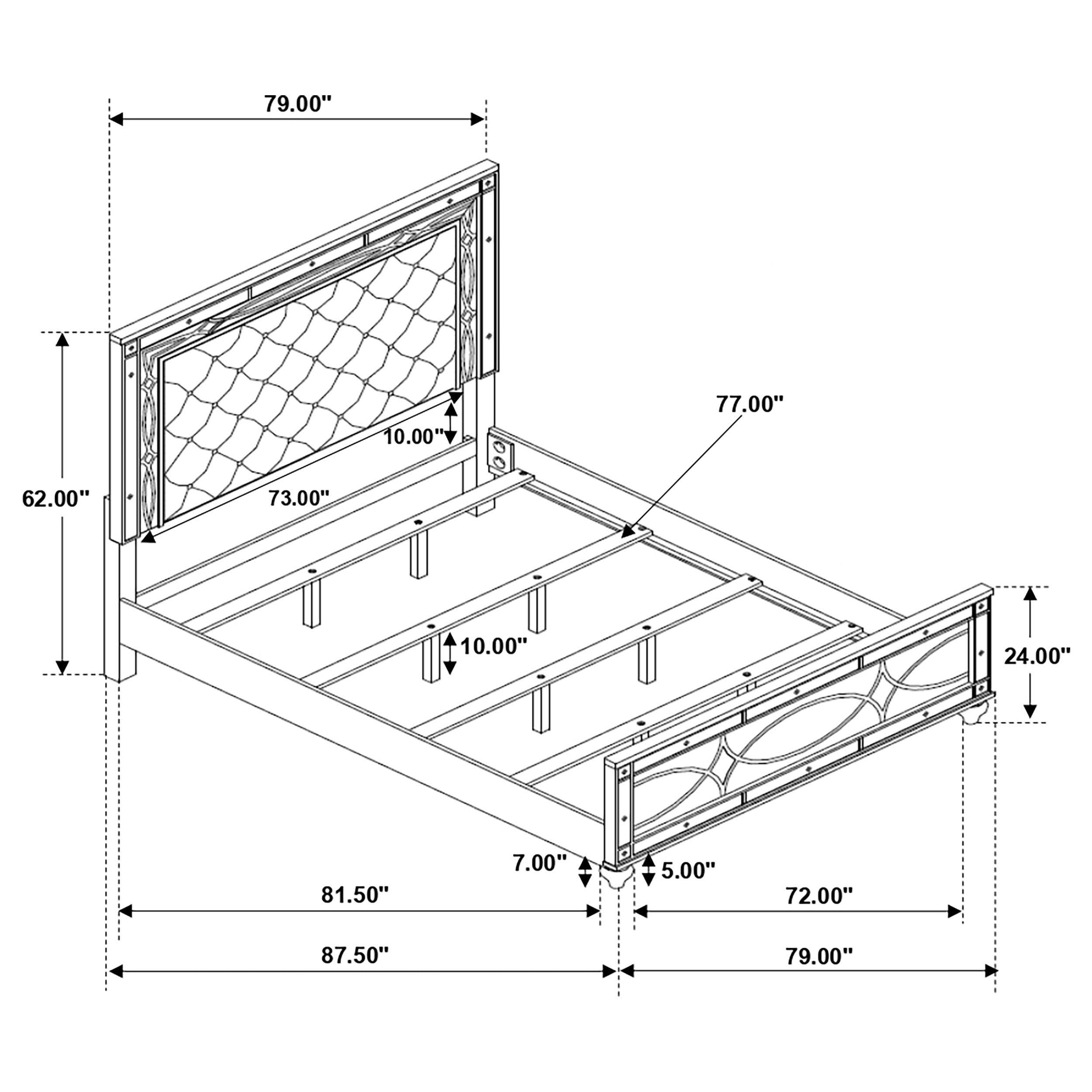 Juego de dormitorio Gunnison