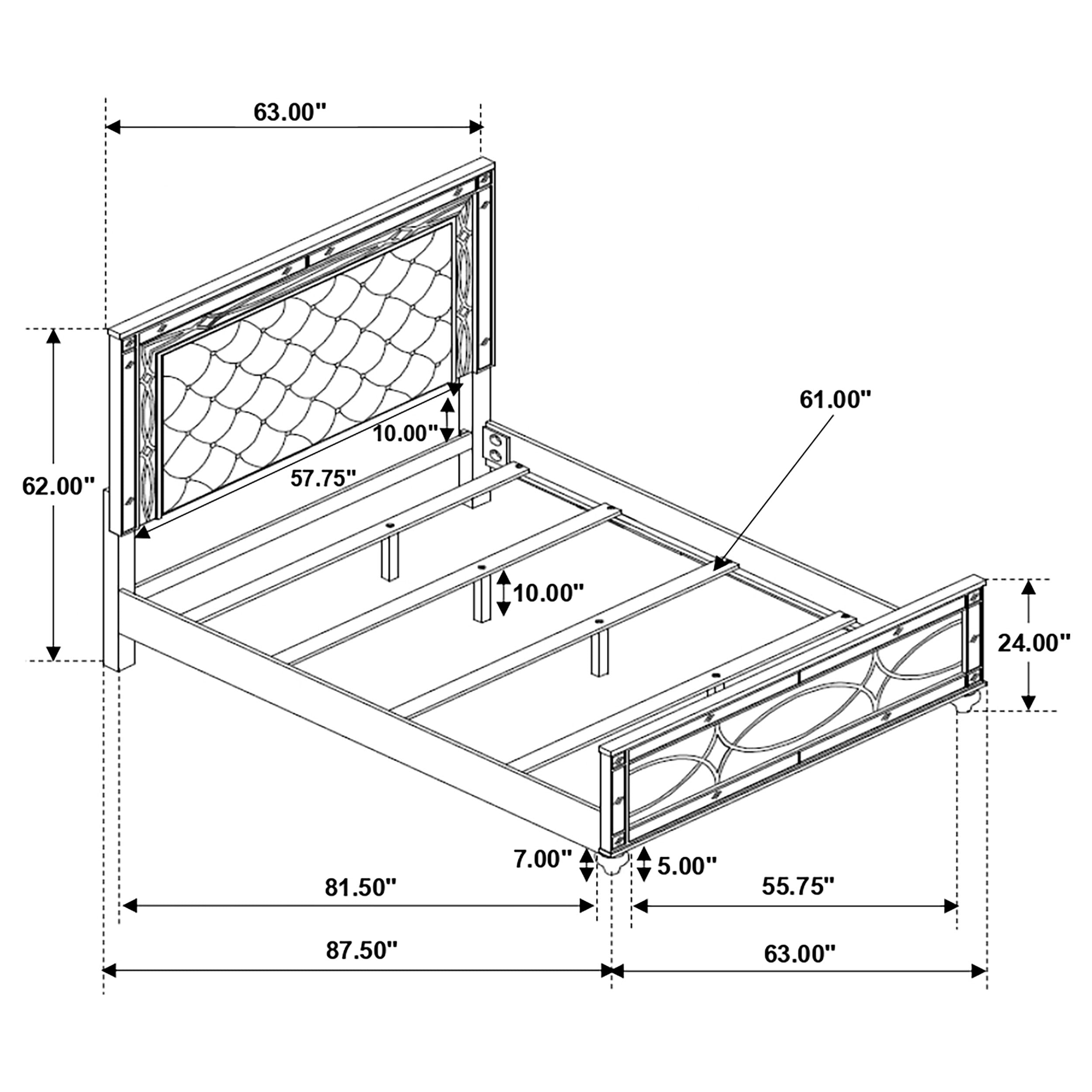 Juego de dormitorio Gunnison