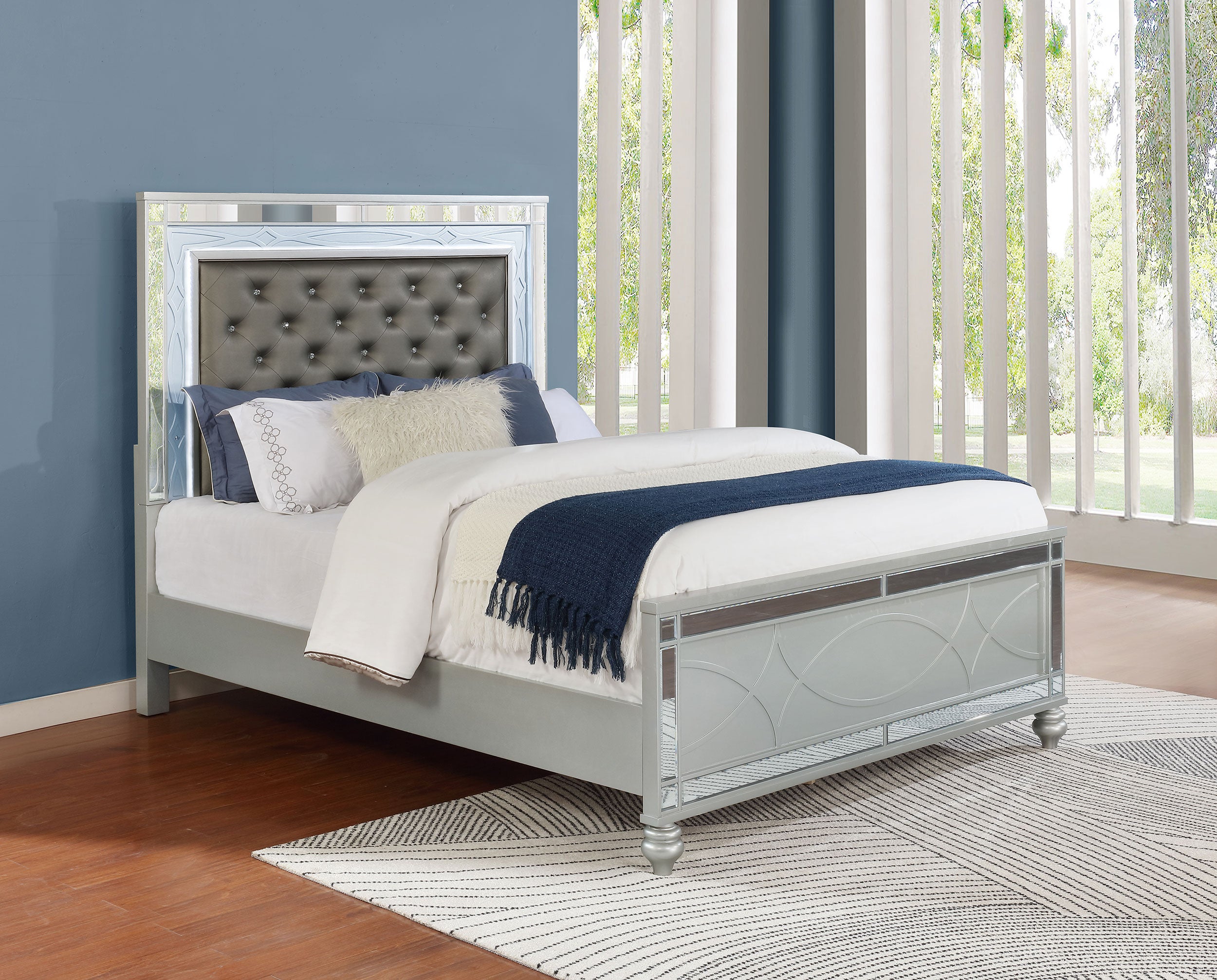 Cama de paneles Gunnison con iluminación LED