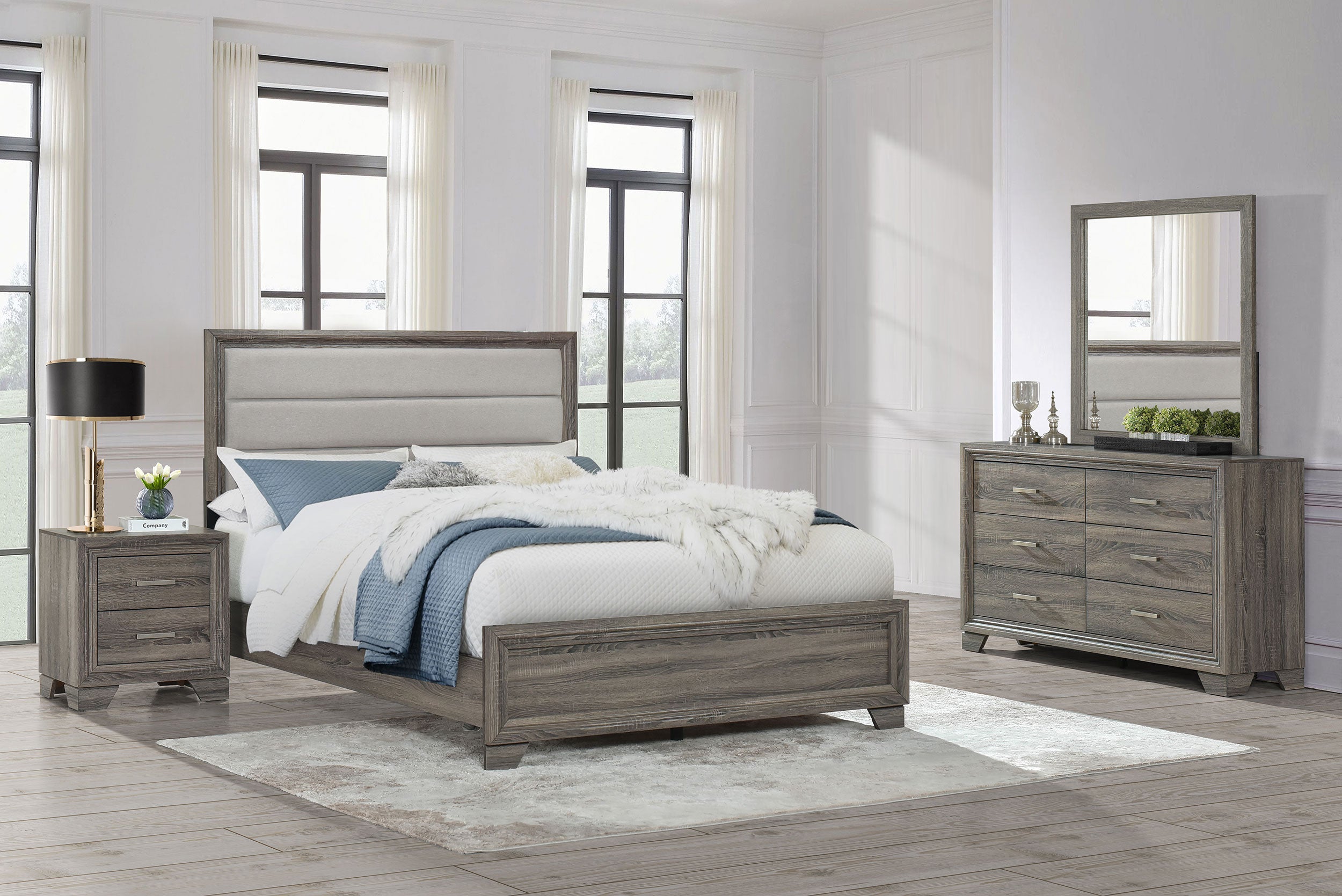 Juego de dormitorio Wright