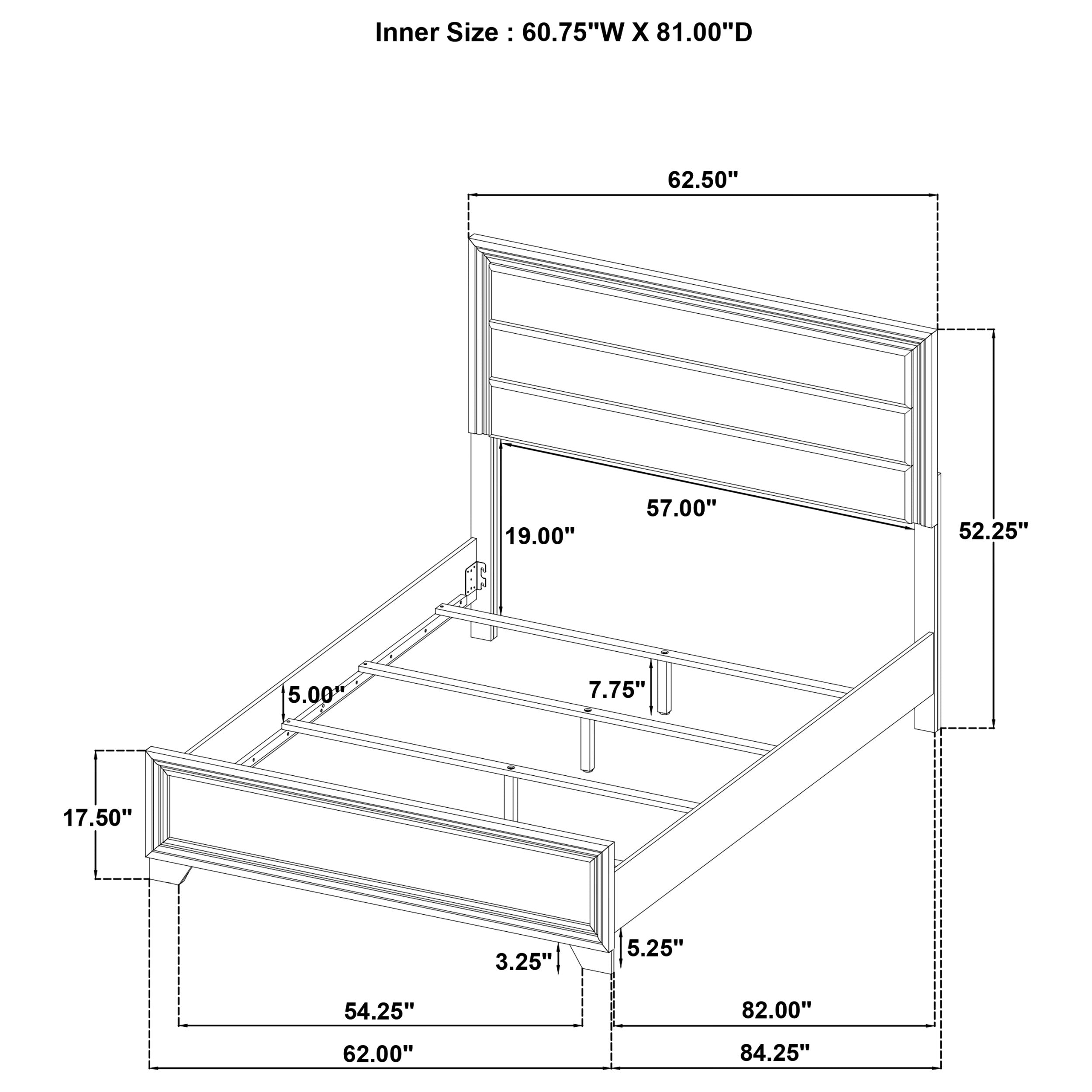 Wright Panel Bed