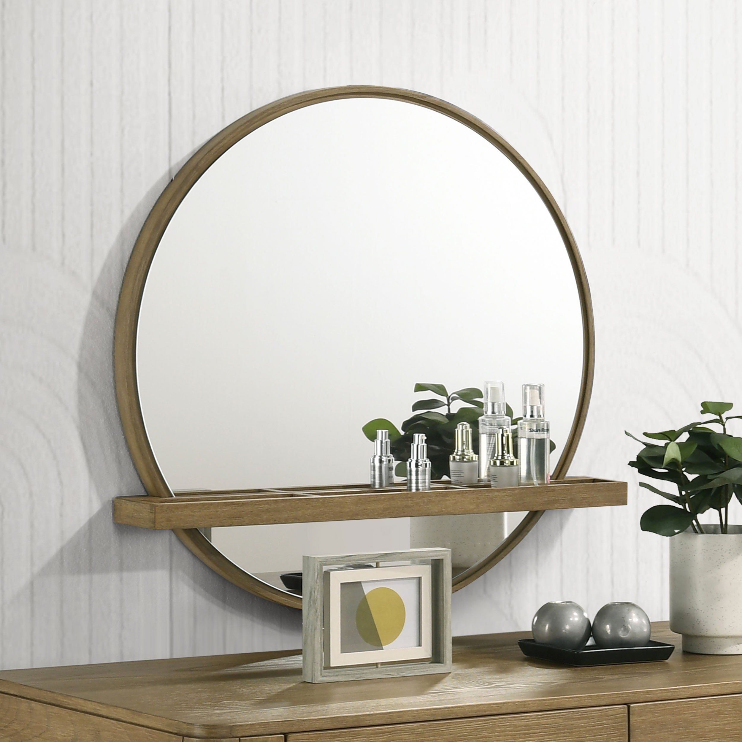 Espejo de pared Arini para tocador de maquillaje