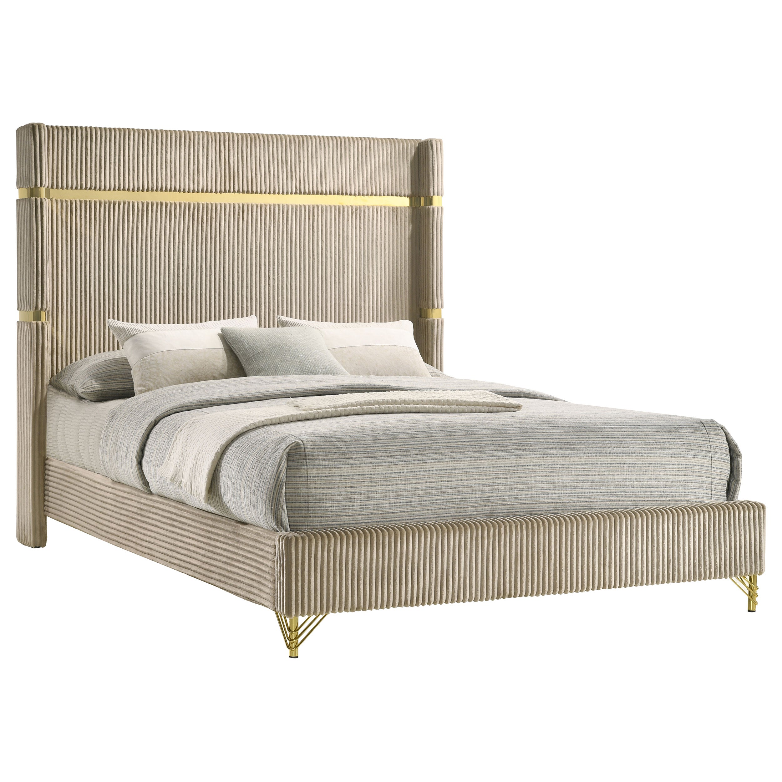 Lucia Wingback Bed