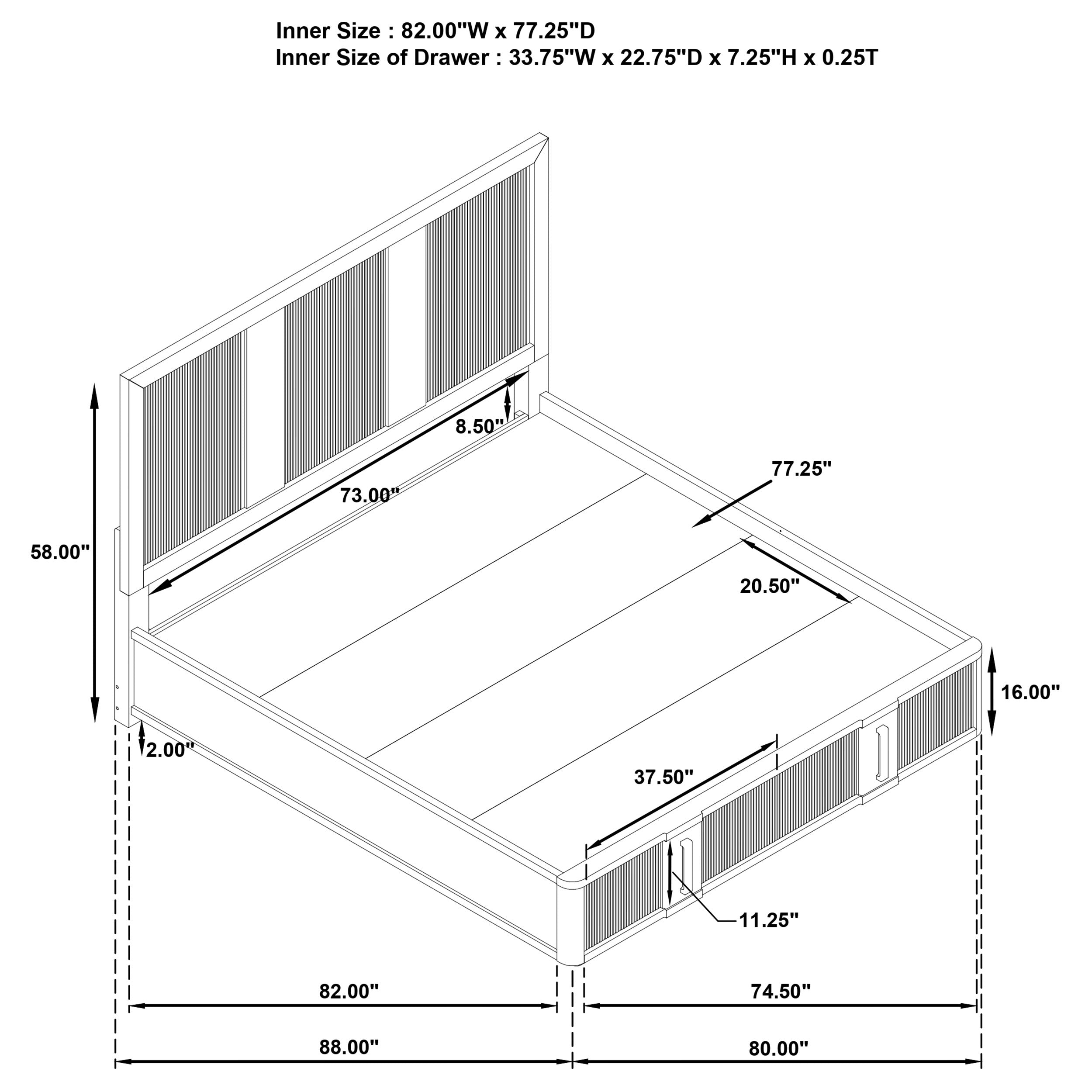 Juego de dormitorio Terrace