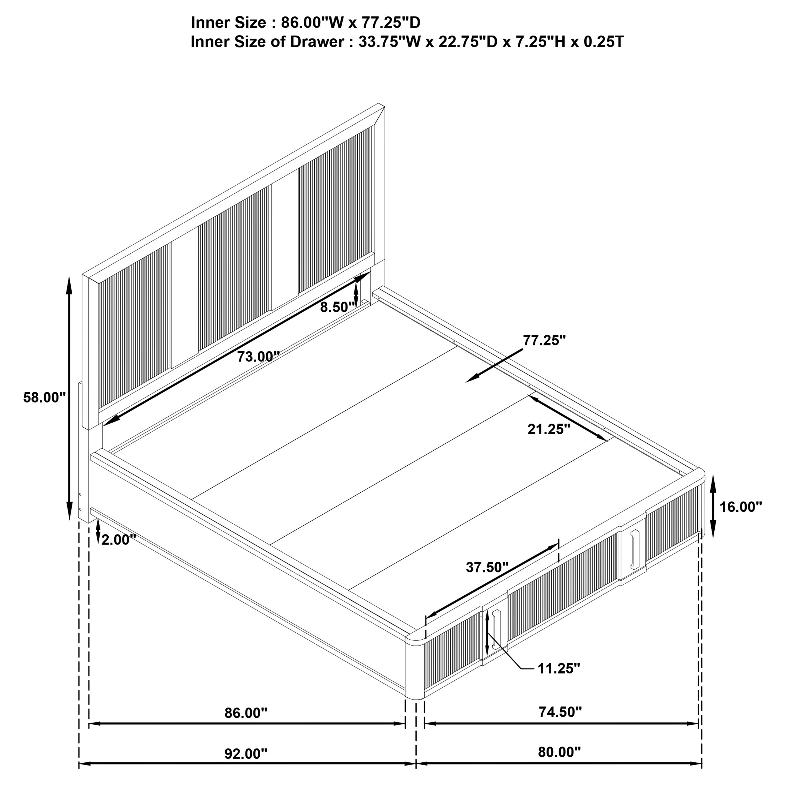 Juego de dormitorio Terrace